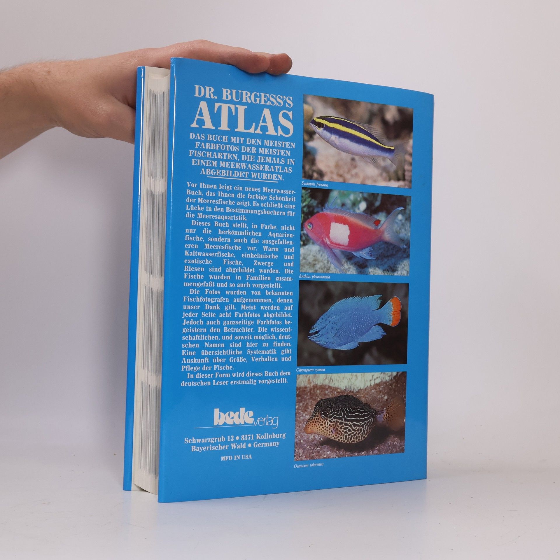 Dr. Warren E. Burgess Dr. Burgess´s Atlas