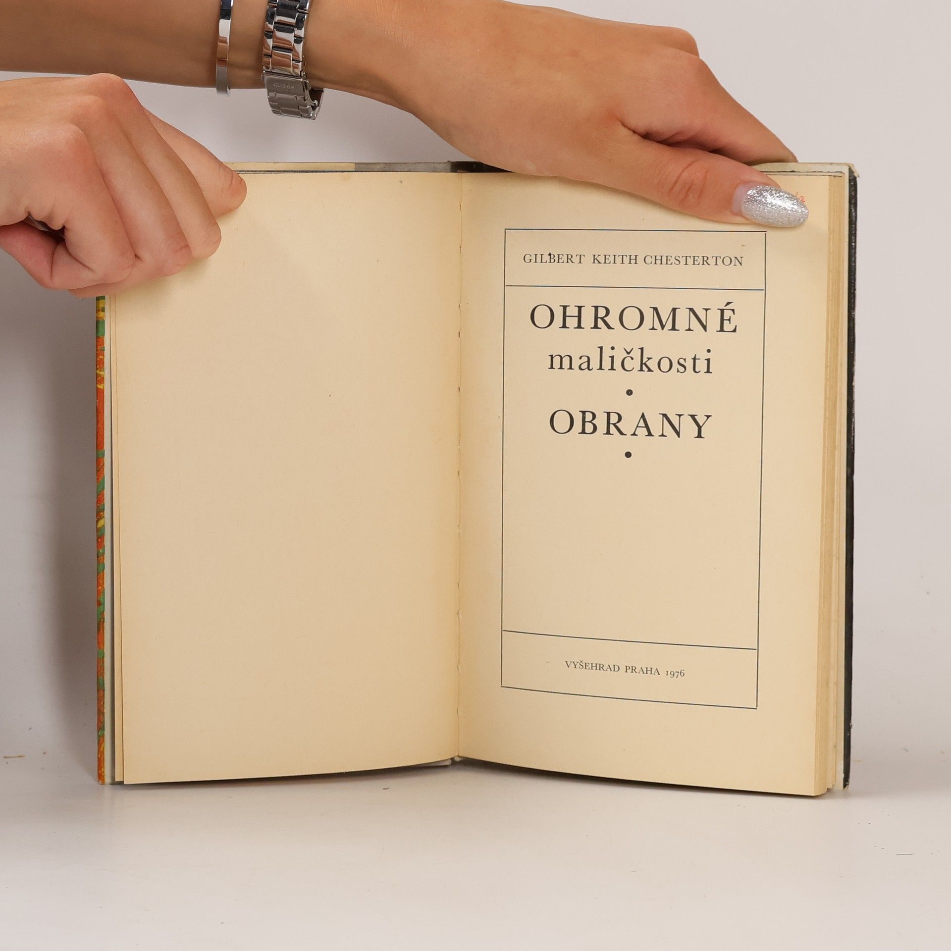 Gilbert Keith Chesterton Ohromné maličkosti. Obrany