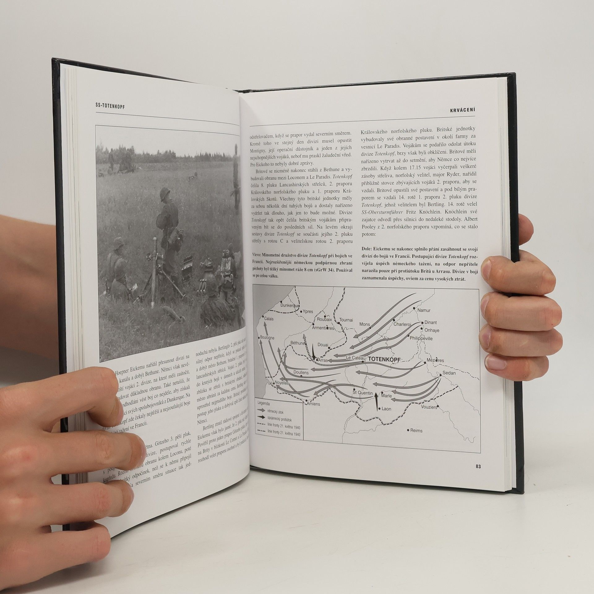 Chris Mann SS-Totenkopf: Historie divize s umrlčí lebkou ve znaku 1939-45