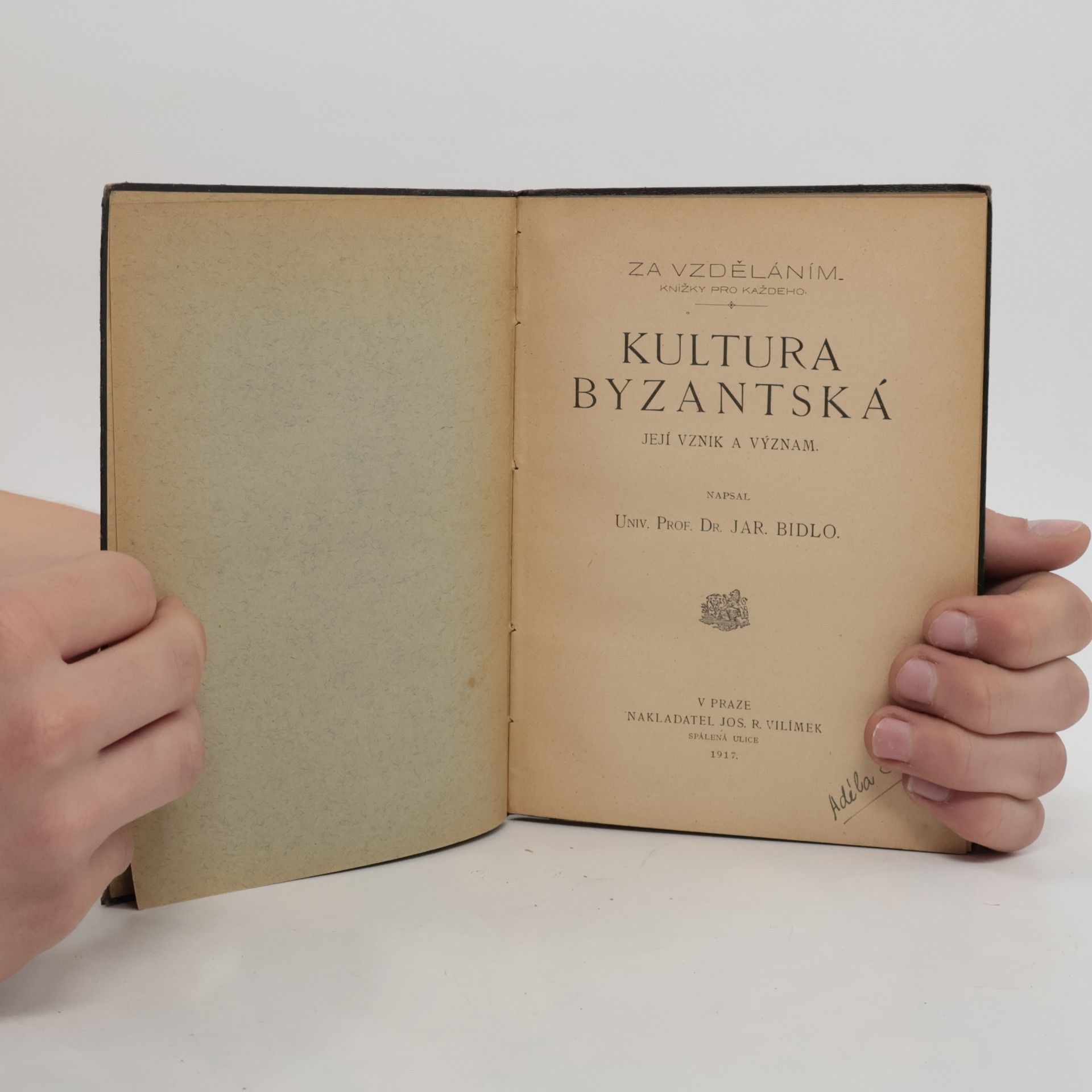 Jaroslav Bidlo Kultura Byzantská