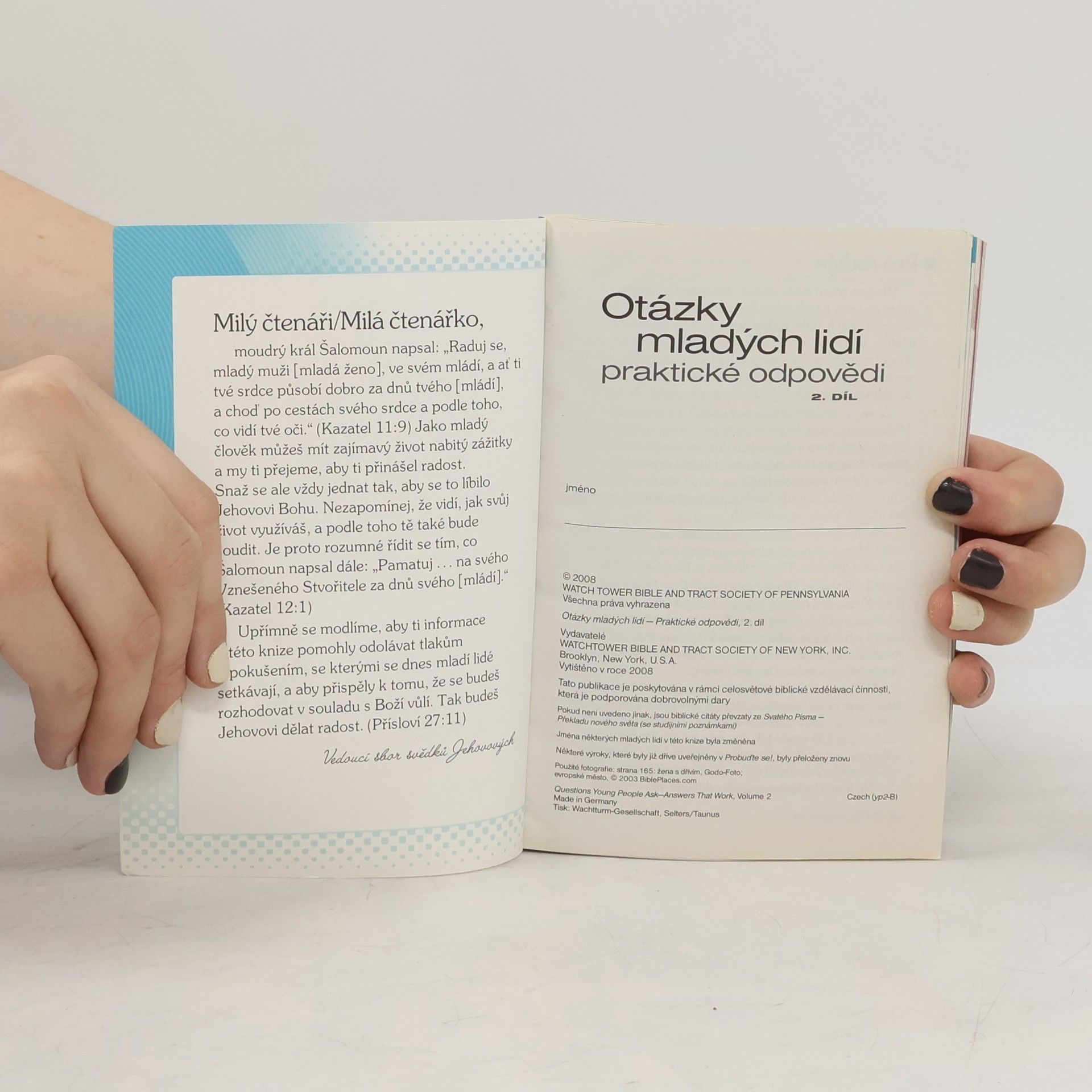 Kolektiv autorů Otázky mladých lidí. Praktické odpovědi 2