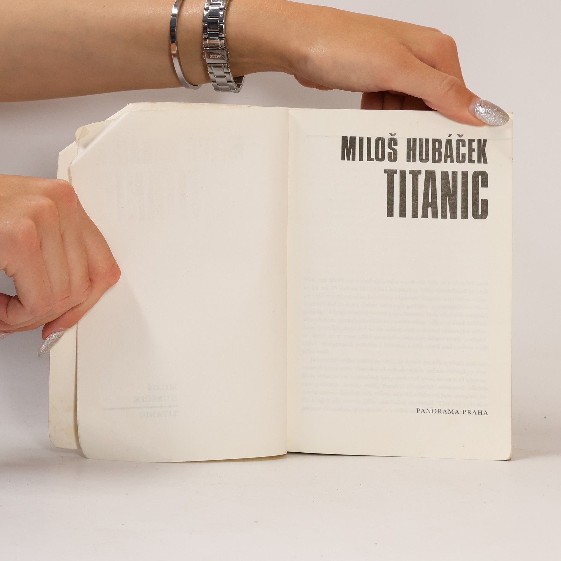 Miloš Hubáček Titanic