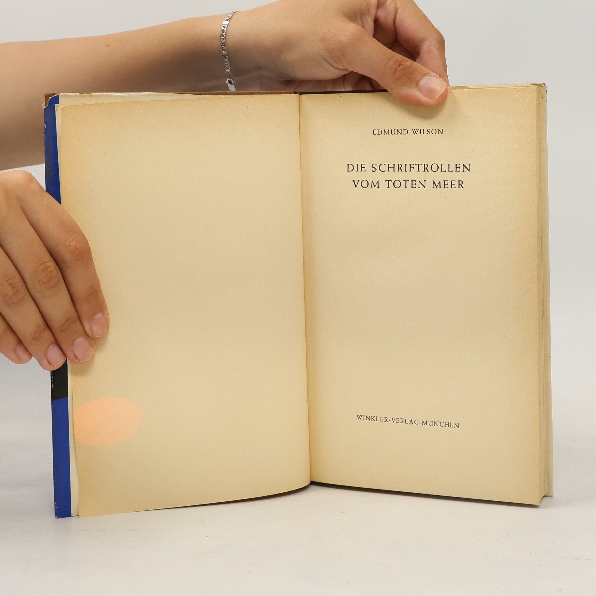 Edmund Wilson Die Schriftrollen von Toten Meer