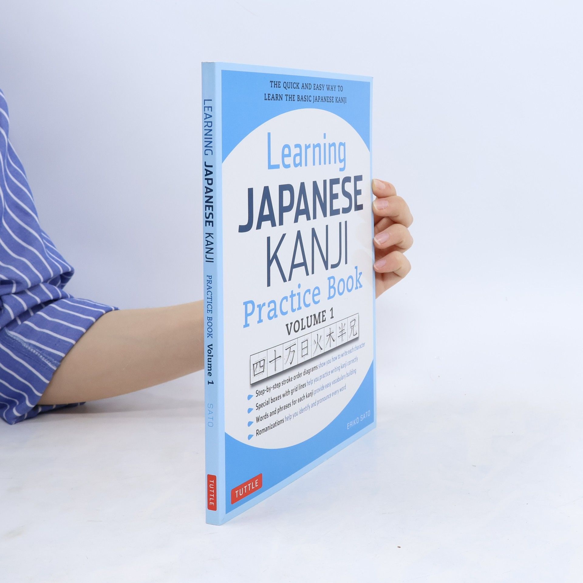 Eriko Sato Learning Japanese Kanji Practice Book