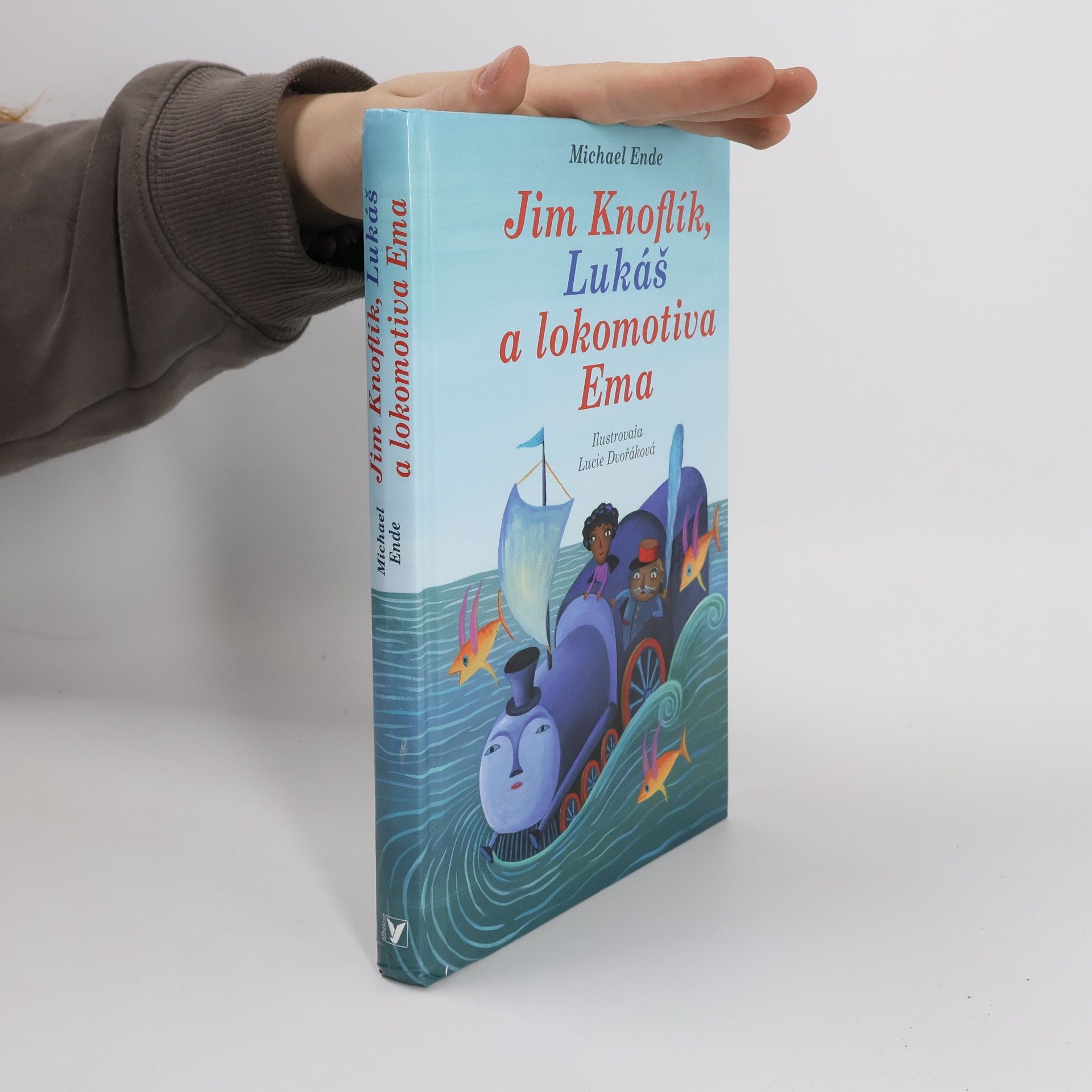 Michael Ende Jim Knoflík, Lukáš a lokomotiva Ema