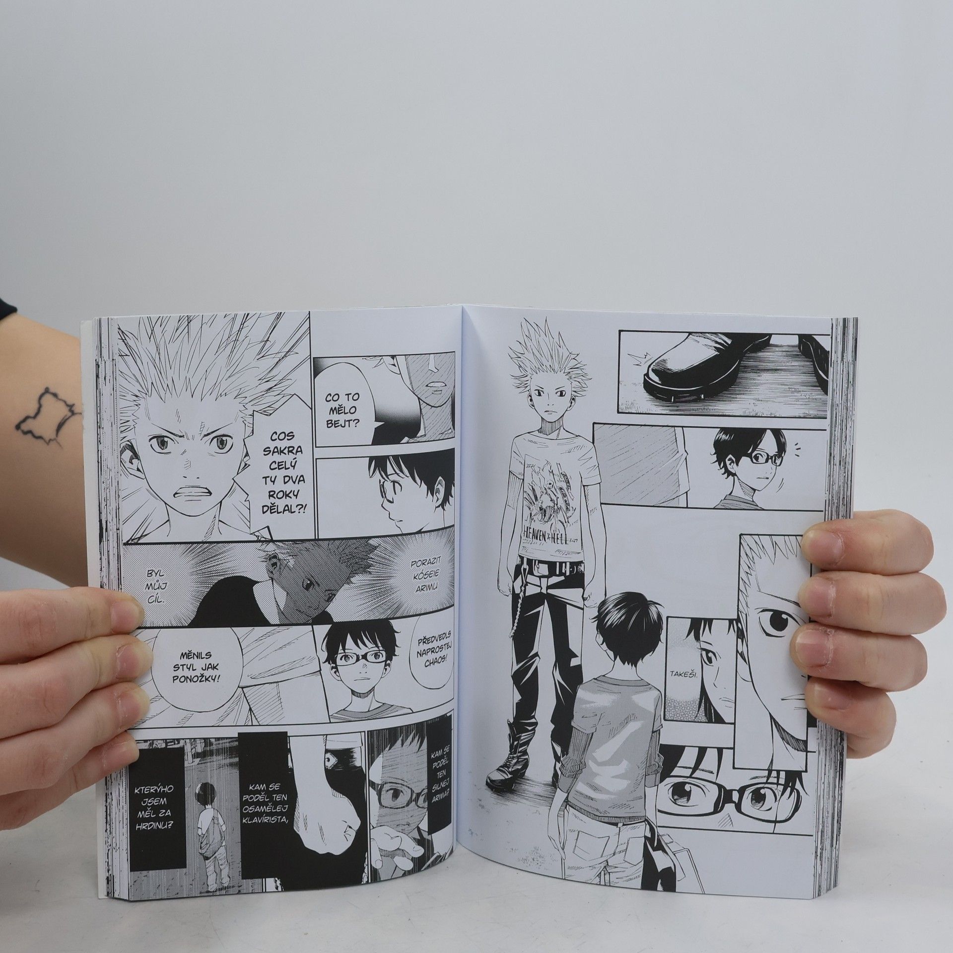 Naoshi Arakawa Tvá dubnová lež 5