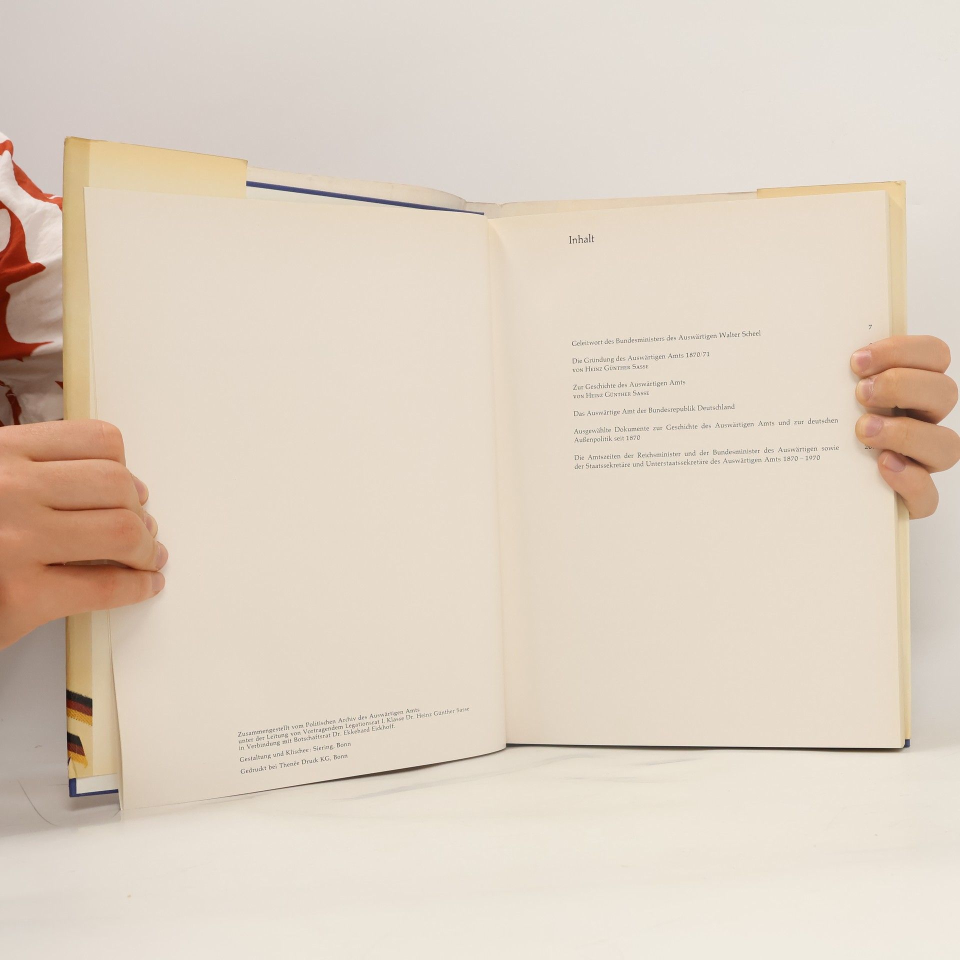 Autorenkollektiv Auswärtiges AMT 1870-1970