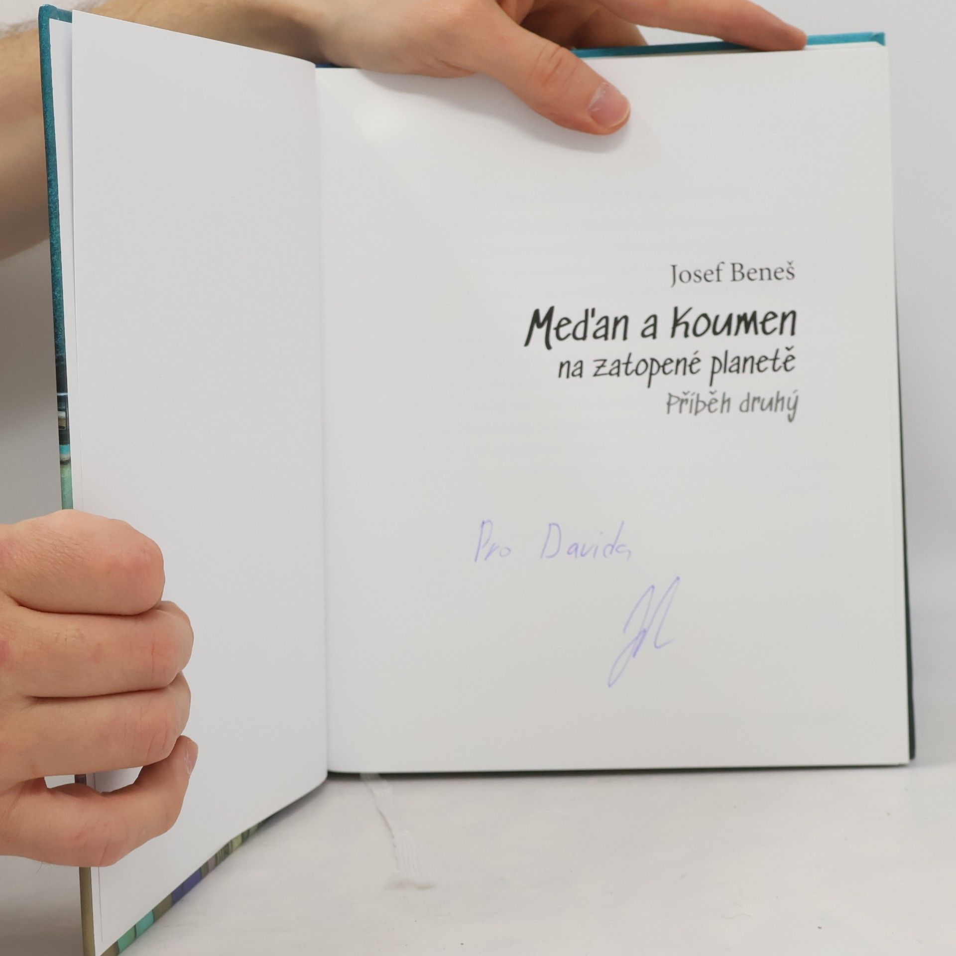 Josef Beneš Meďan a Koumen na zatopené planetě. Příběh druhý