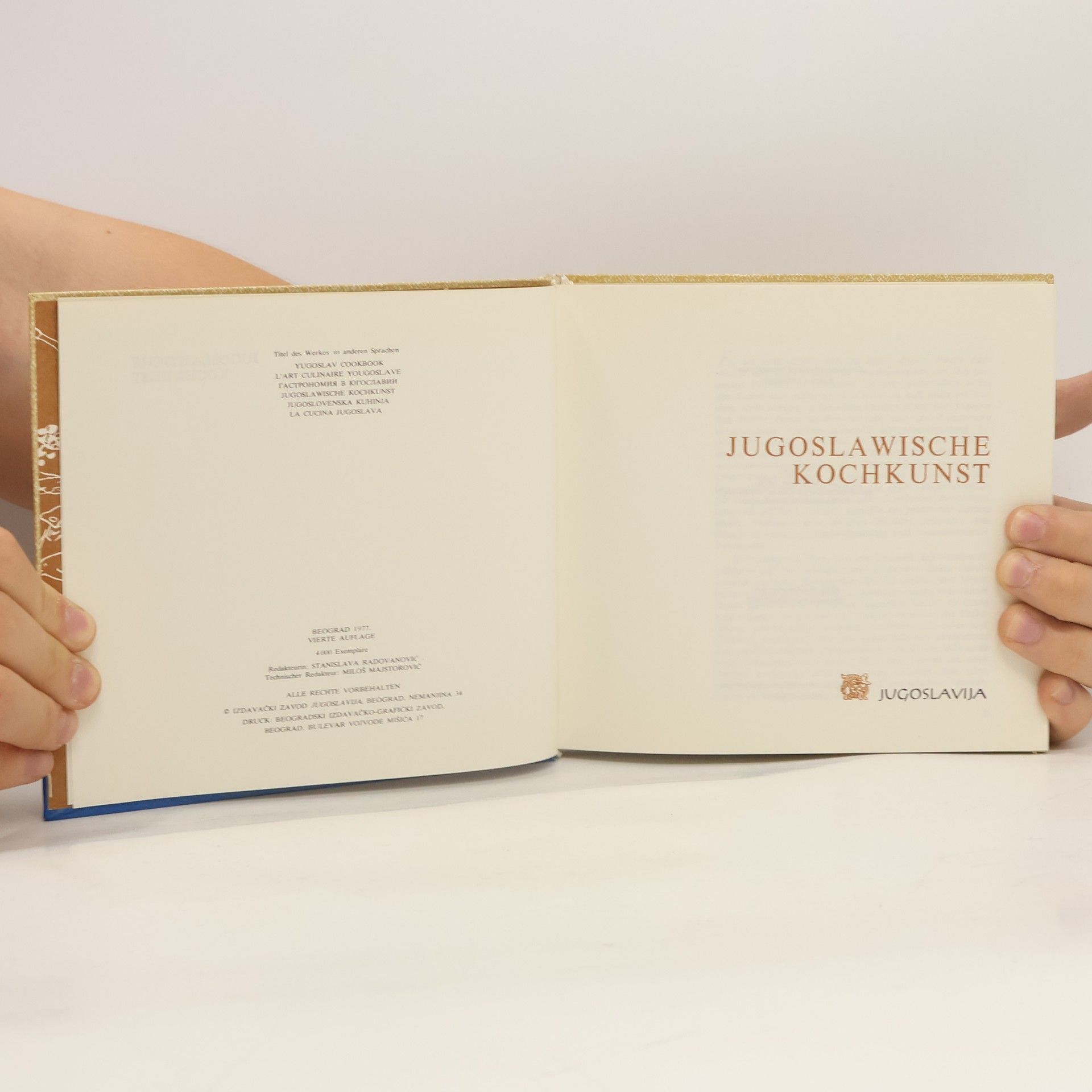 Kolektiv autorů Jugoslawische Kochkunst