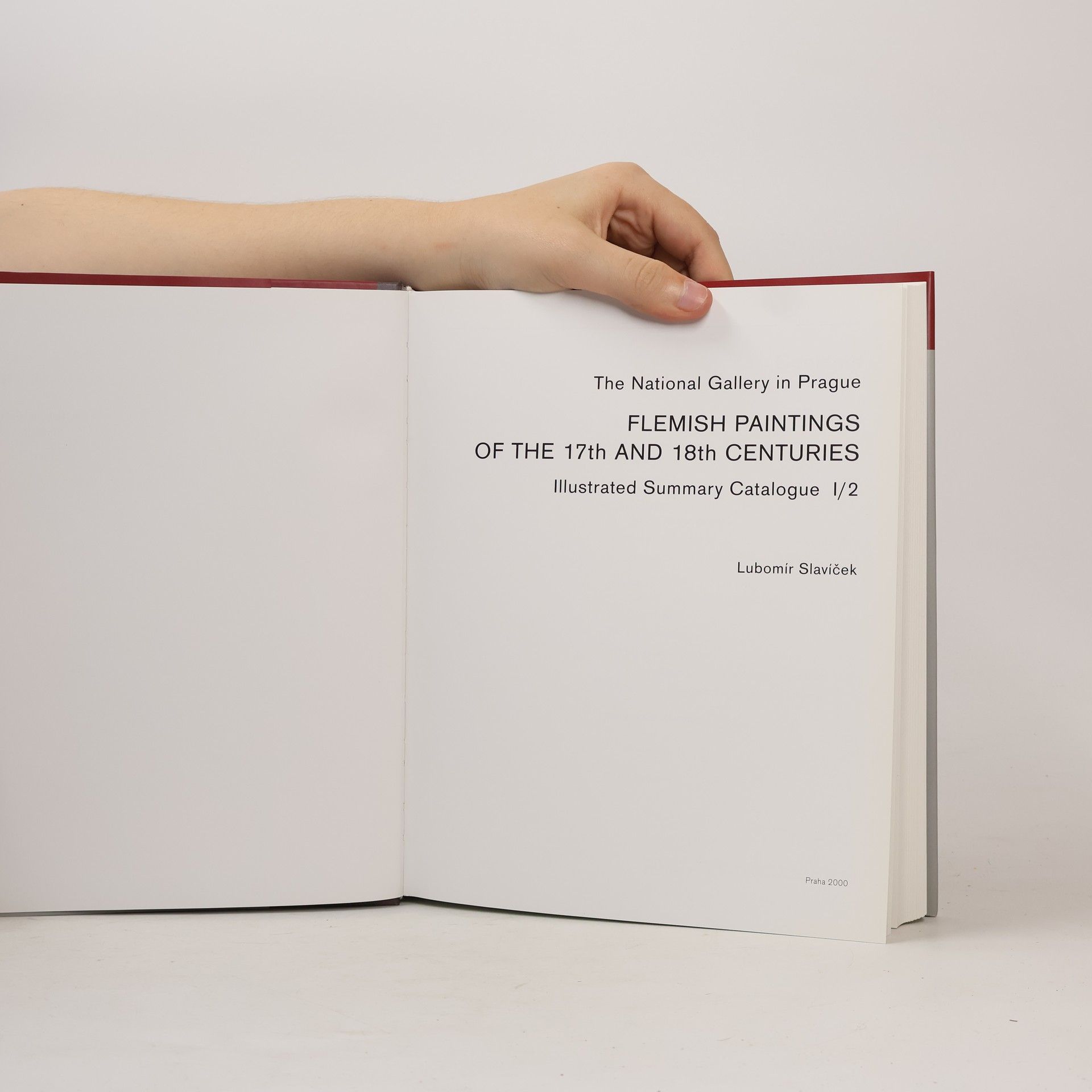 Česko Národní galerie Praha Flemish paintings of the 17th and 18th centuries : illustrated summary catalogue I