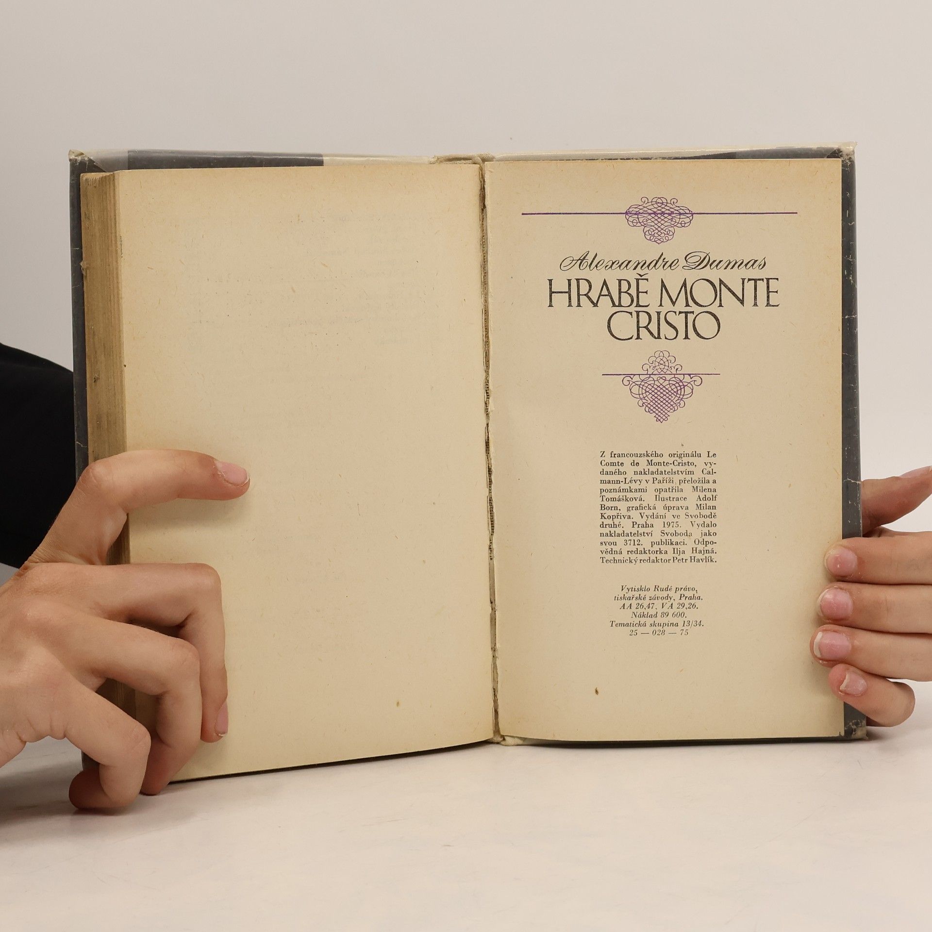 Alexandre Dumas Hrabě Monte Christo 1-2