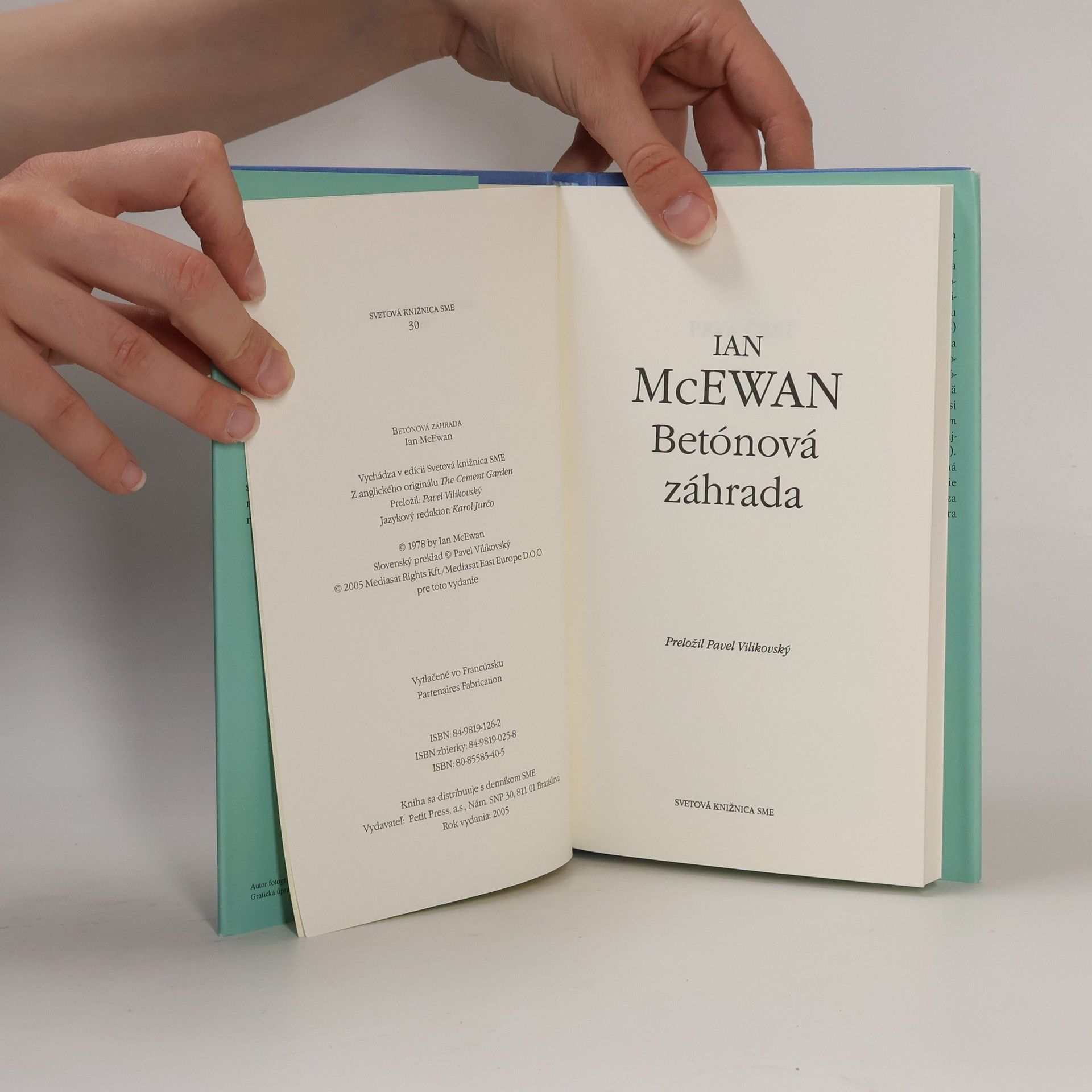 Ian McEwan Betónová záhrada