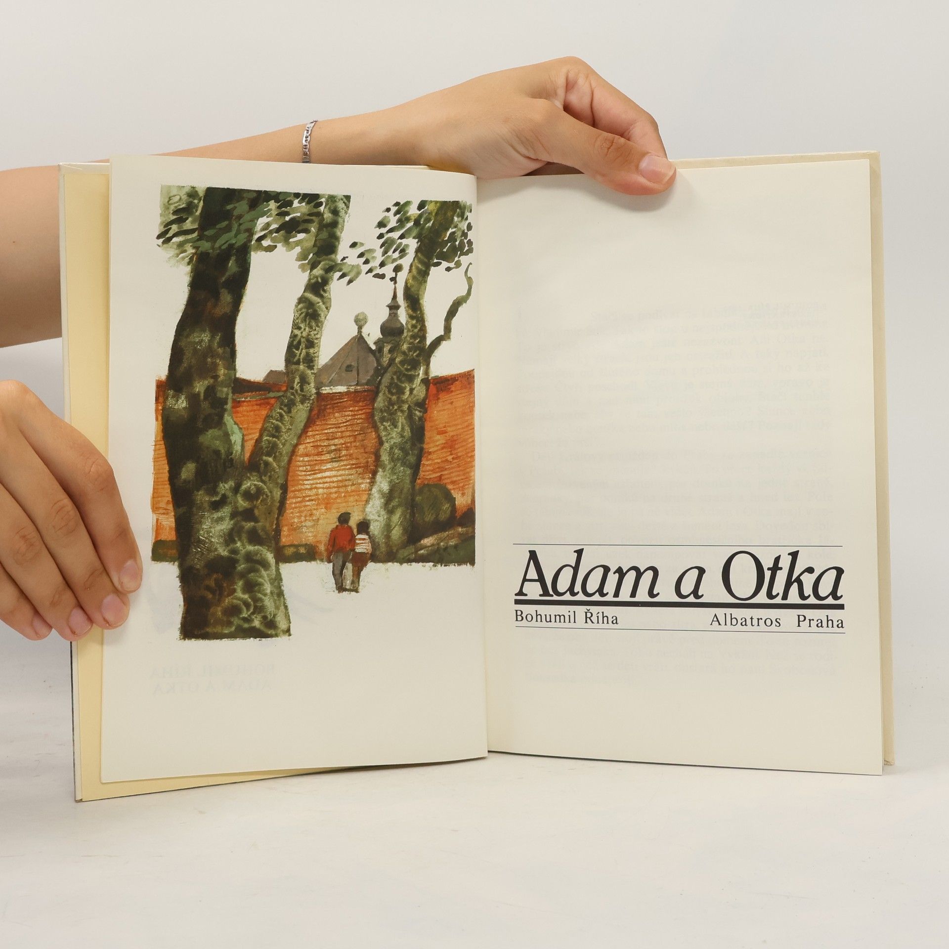 Bohumil Říha Adam a Otka