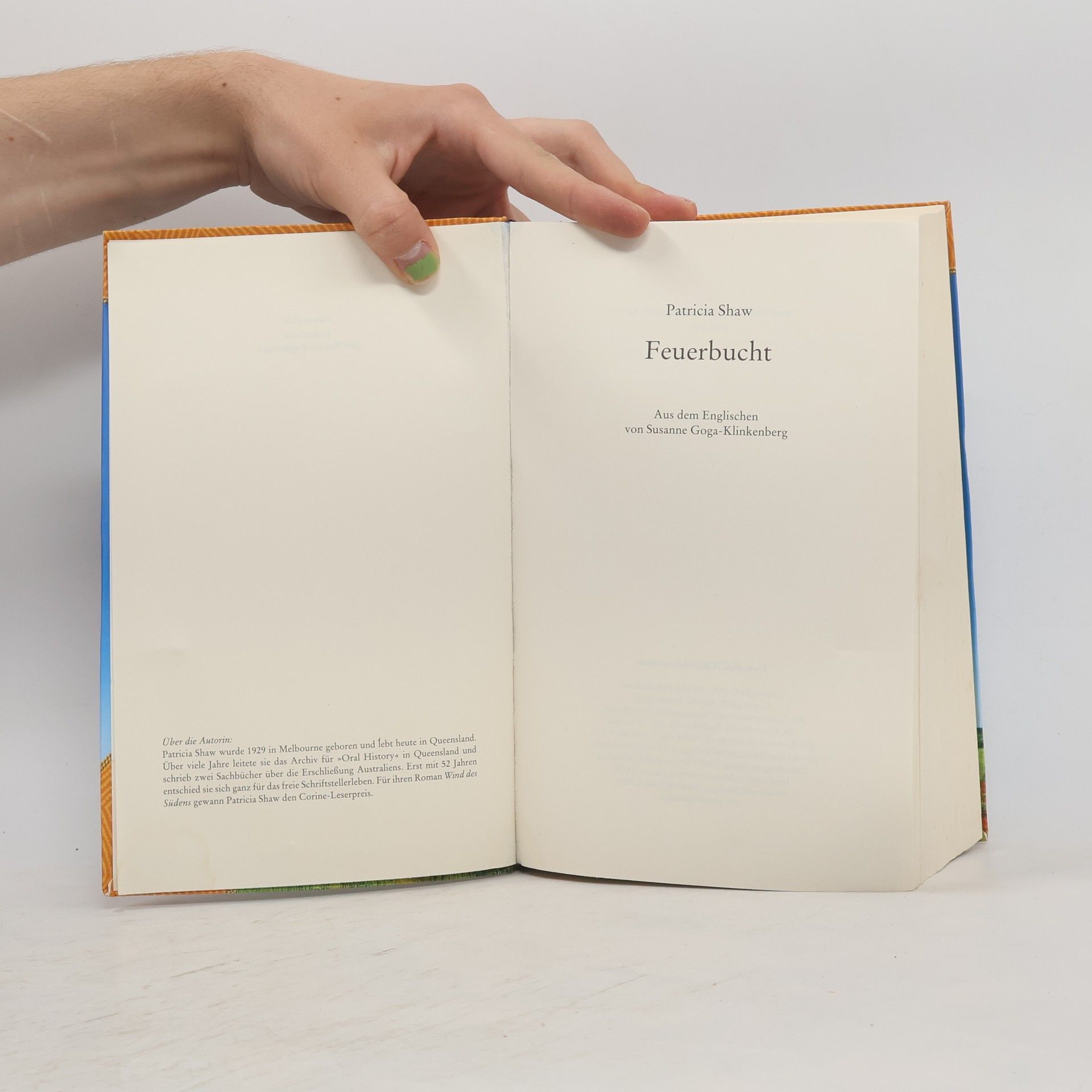 Patricia Shaw Feuerbucht. Der Ruf des Regenvogels