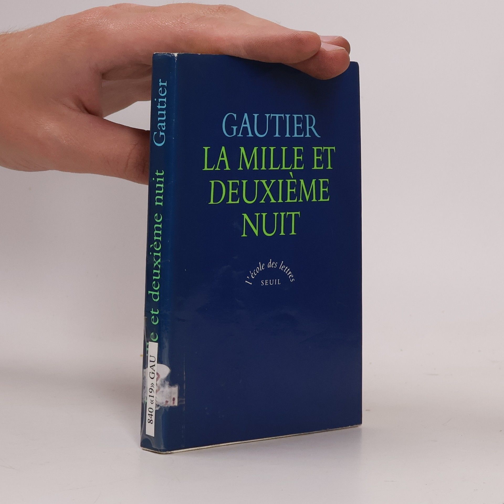 Théophile Gautier Mille et deuxième nuit: Texte intégral