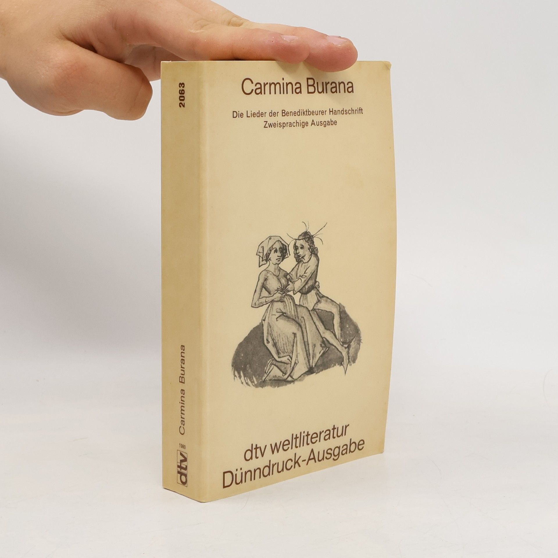 Alfons Hilka Carmina Burana. Die Lieder der Benediktbeurer Handschrift
