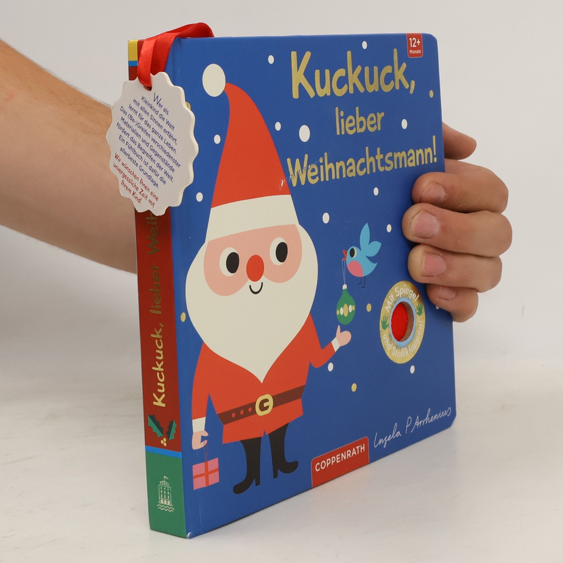 Ingela Peterson Arrhenius Mein Filz-Fühlbuch: Kuckuck, lieber Weihnachtsmann!