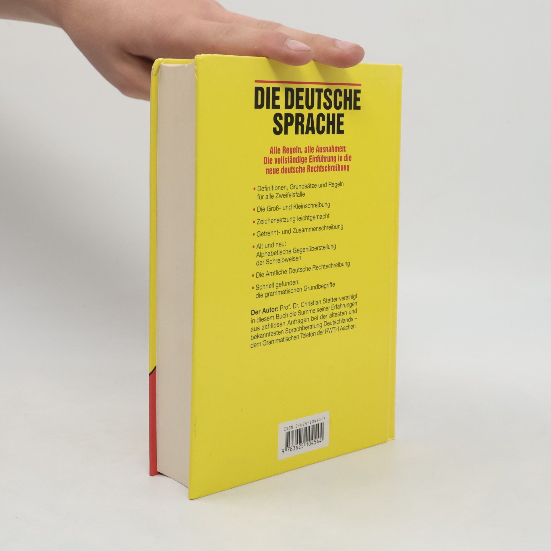 Christian Stetter Die deutsche Sprache