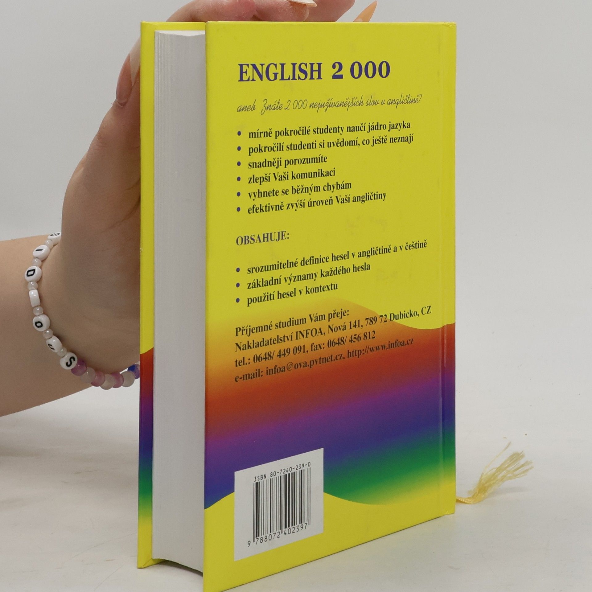 Kolektiv autorů English 2000, aneb, Znáte 2000 nejužívanějších slov v angličtině?