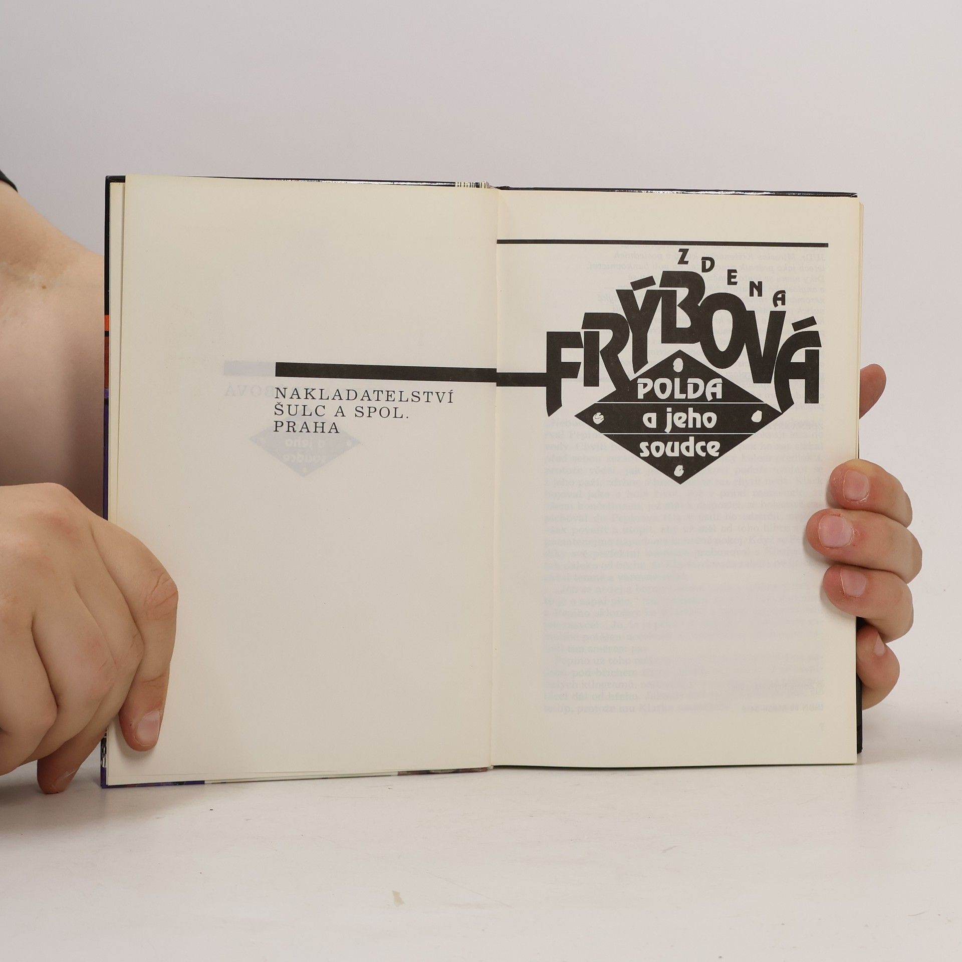 Zdena Frýbová Polda a jeho soudce
