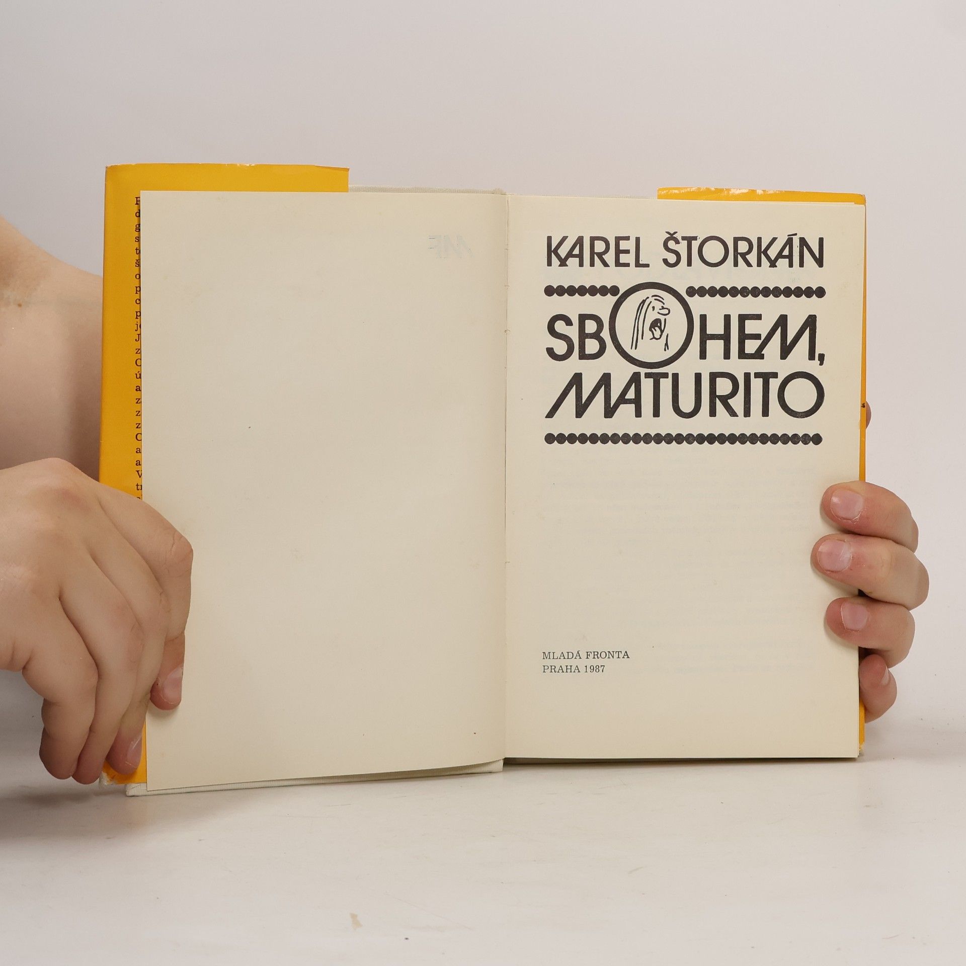 Karel Štorkán Sbohem, maturito