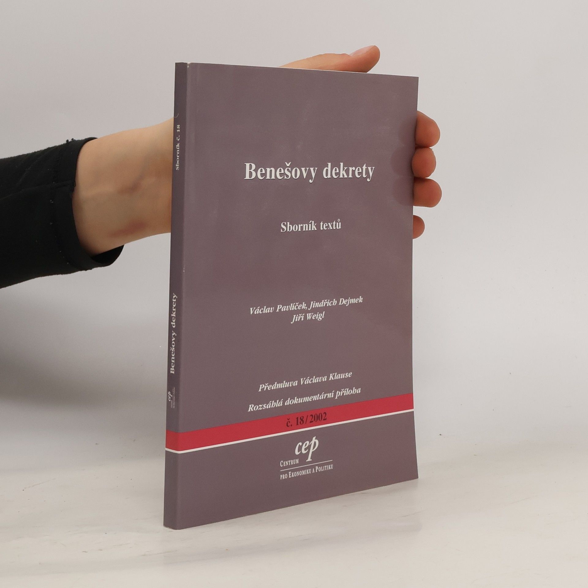 Ilona Bažantová Benešovy dekrety