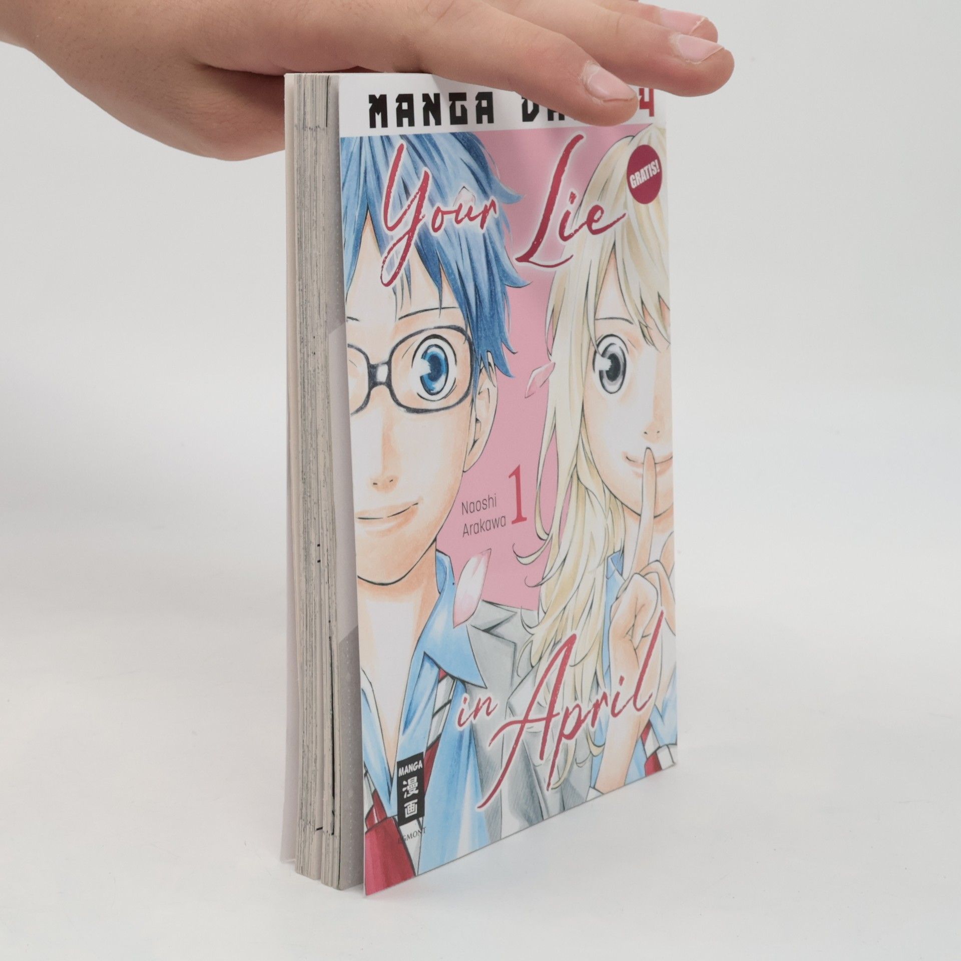 Naoshi Arakawa Manga Day 24. Your Lie in April 1