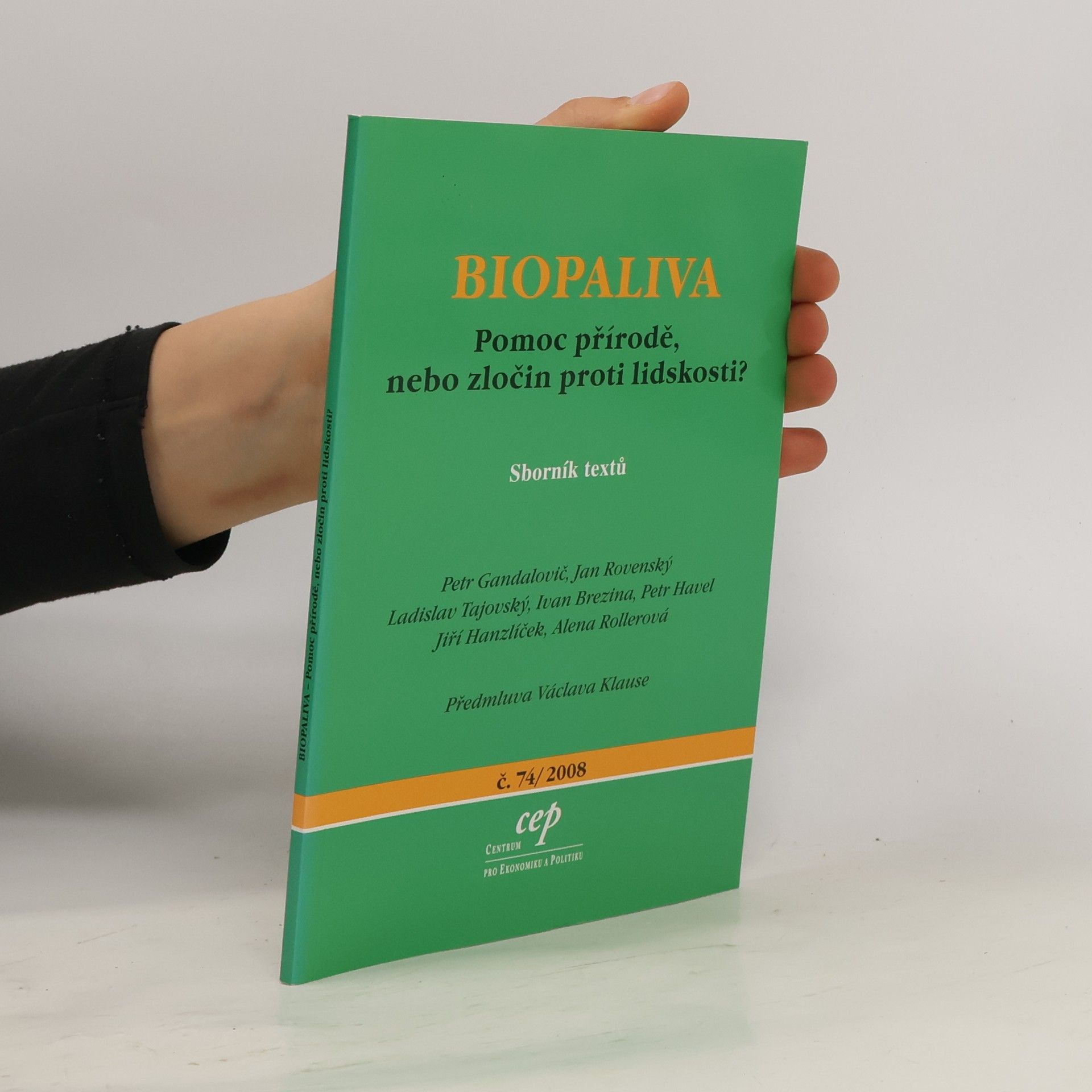 Kolektív autorov Biopaliva