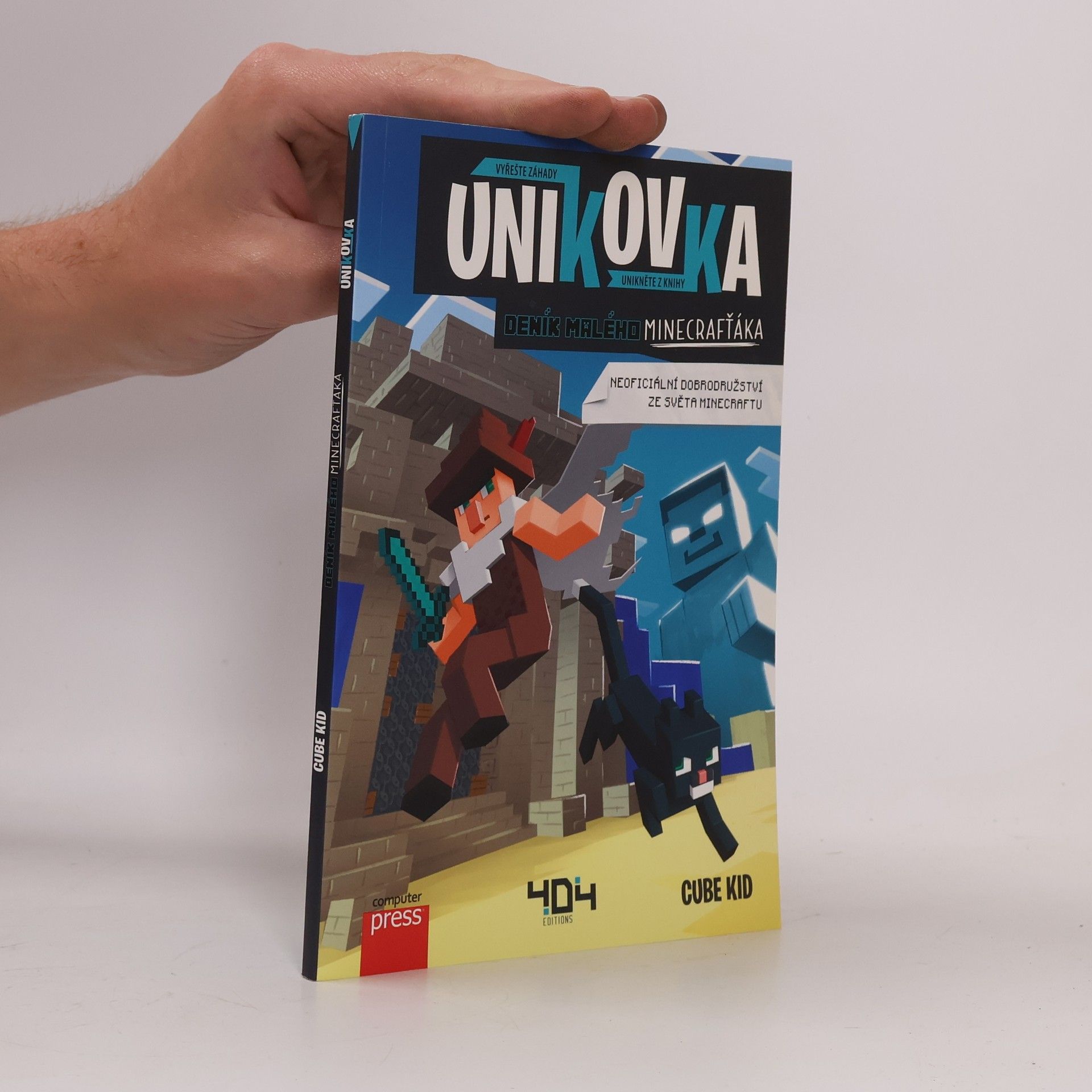 Alain T. Puyssegur Únikovka : deník malého Minecrafťáka : vyřešte záhady : unikněte z knihy
