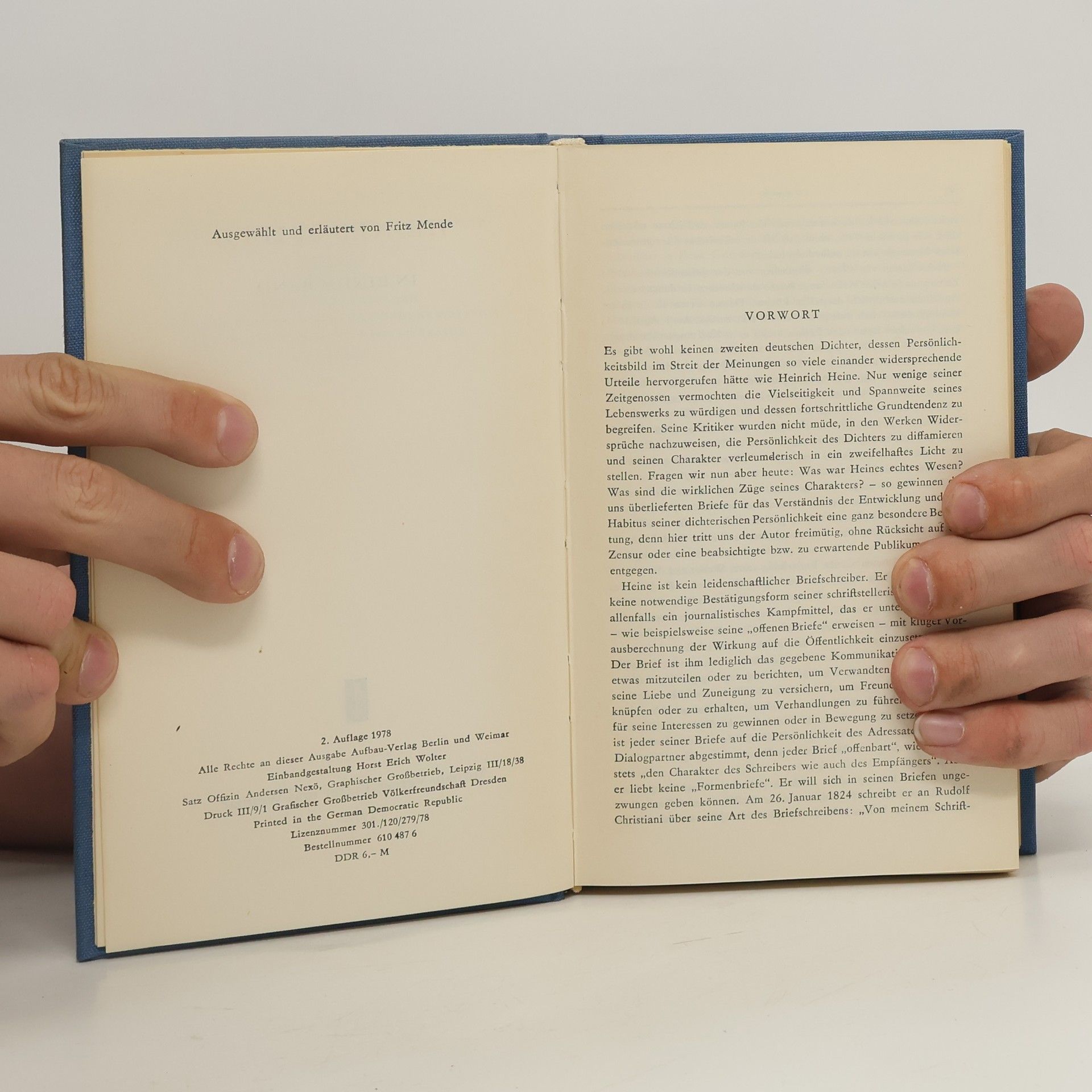 Various authors Heine Briefe