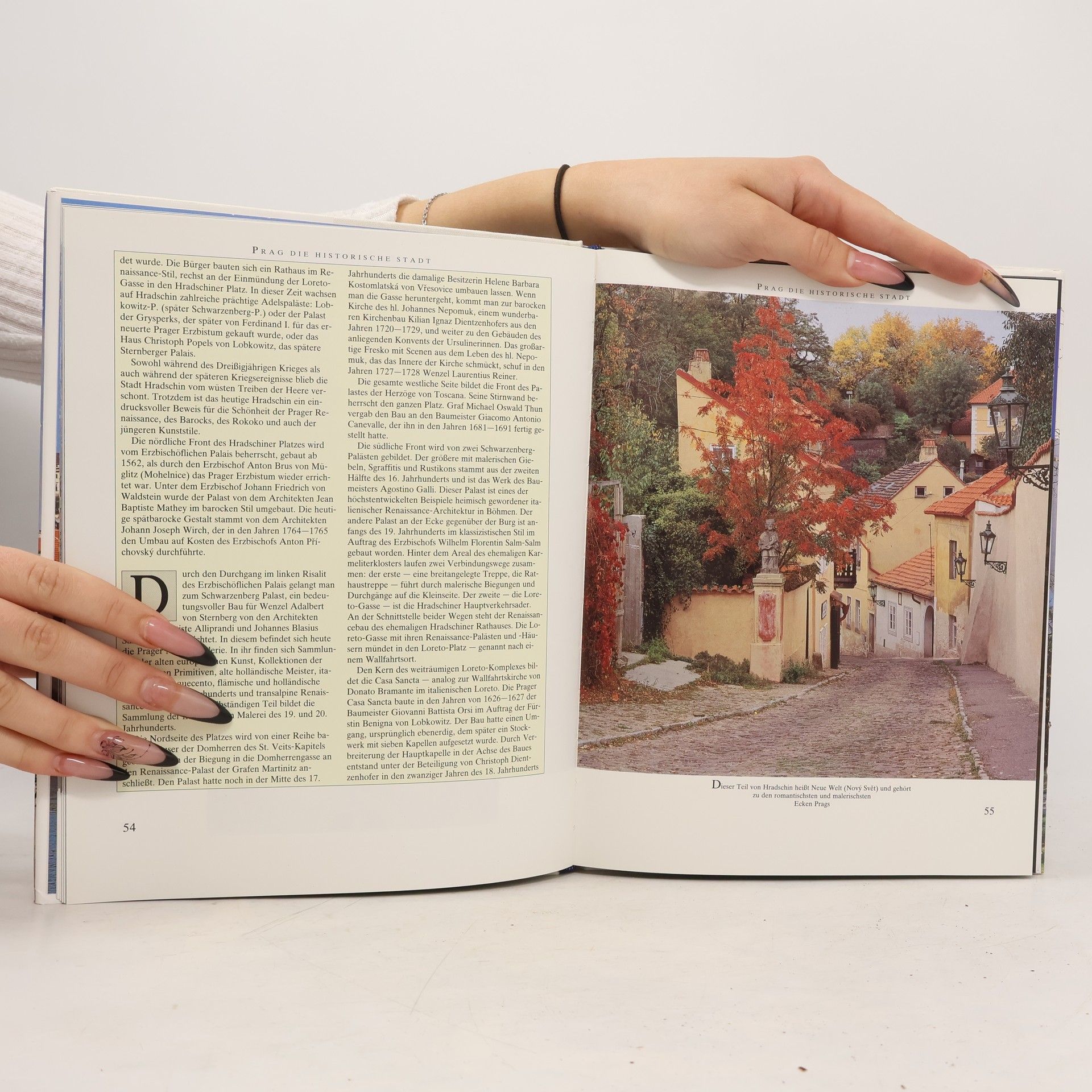 Marie Vitochova Prag. Die historische Stadt