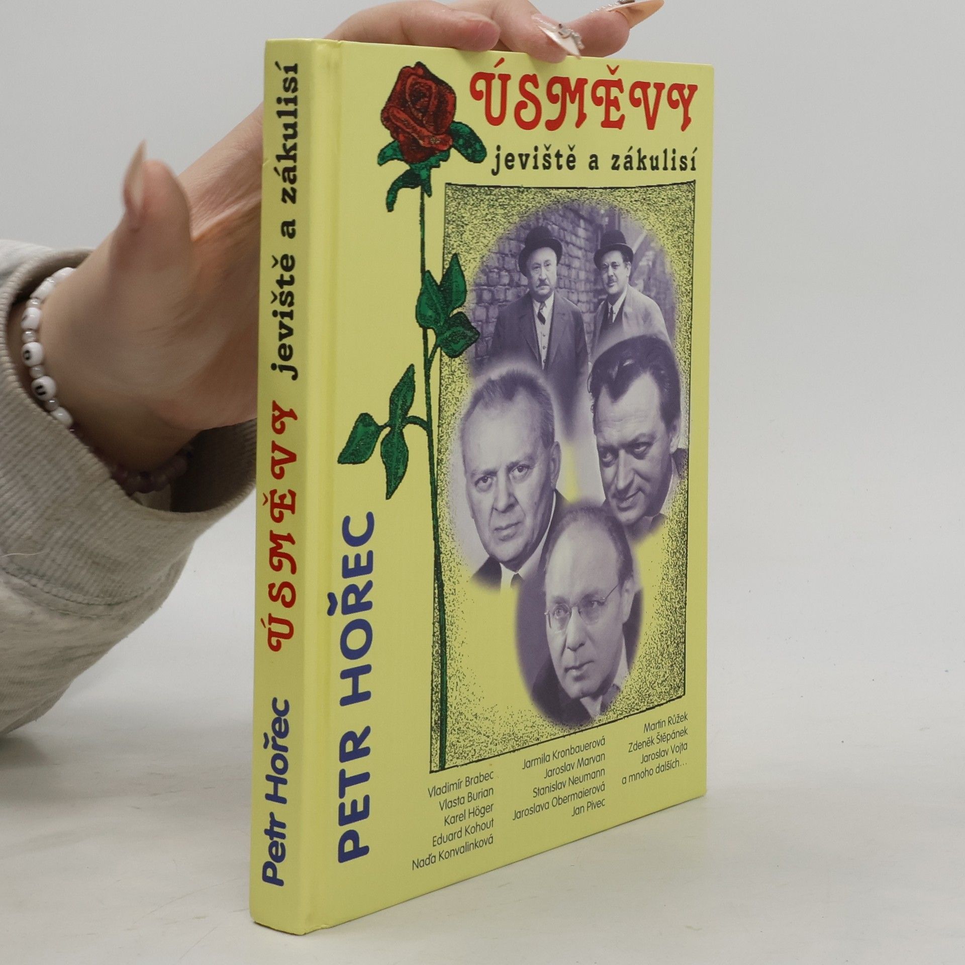 Petr Hořec Úsměvy jeviště a zákulisí