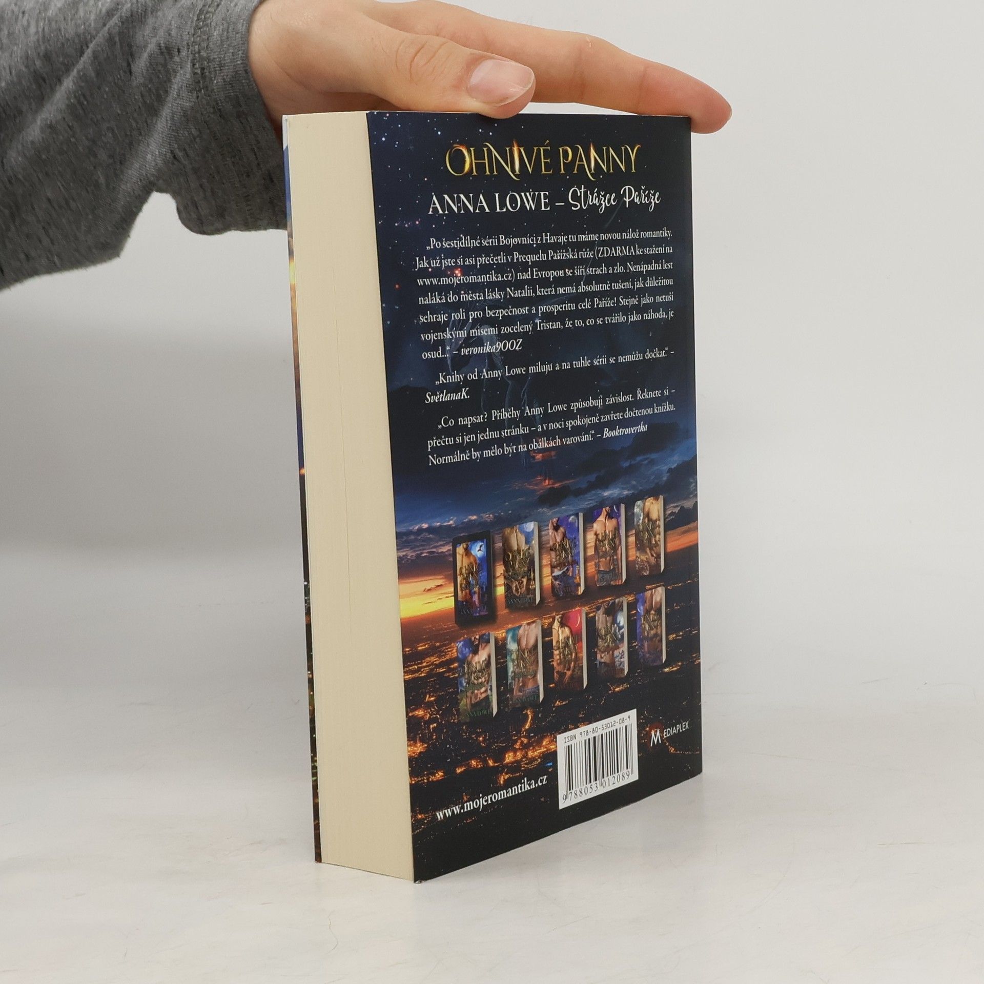 Anna Lowe Ohnivé panny. Díl 1, Strážce Paříže