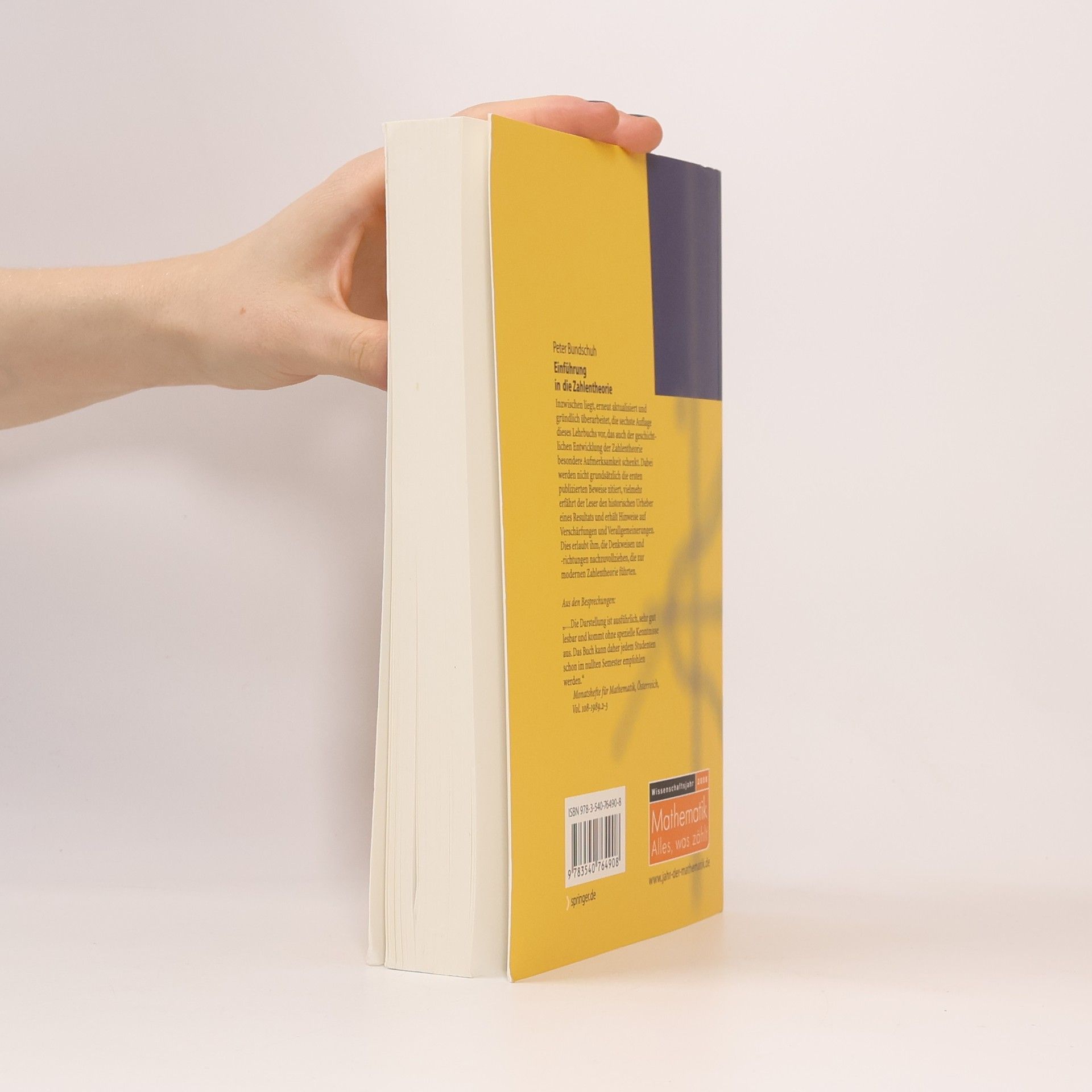 Peter Bundschuh Springer-Lehrbuch: Einführung in die Zahlentheorie
