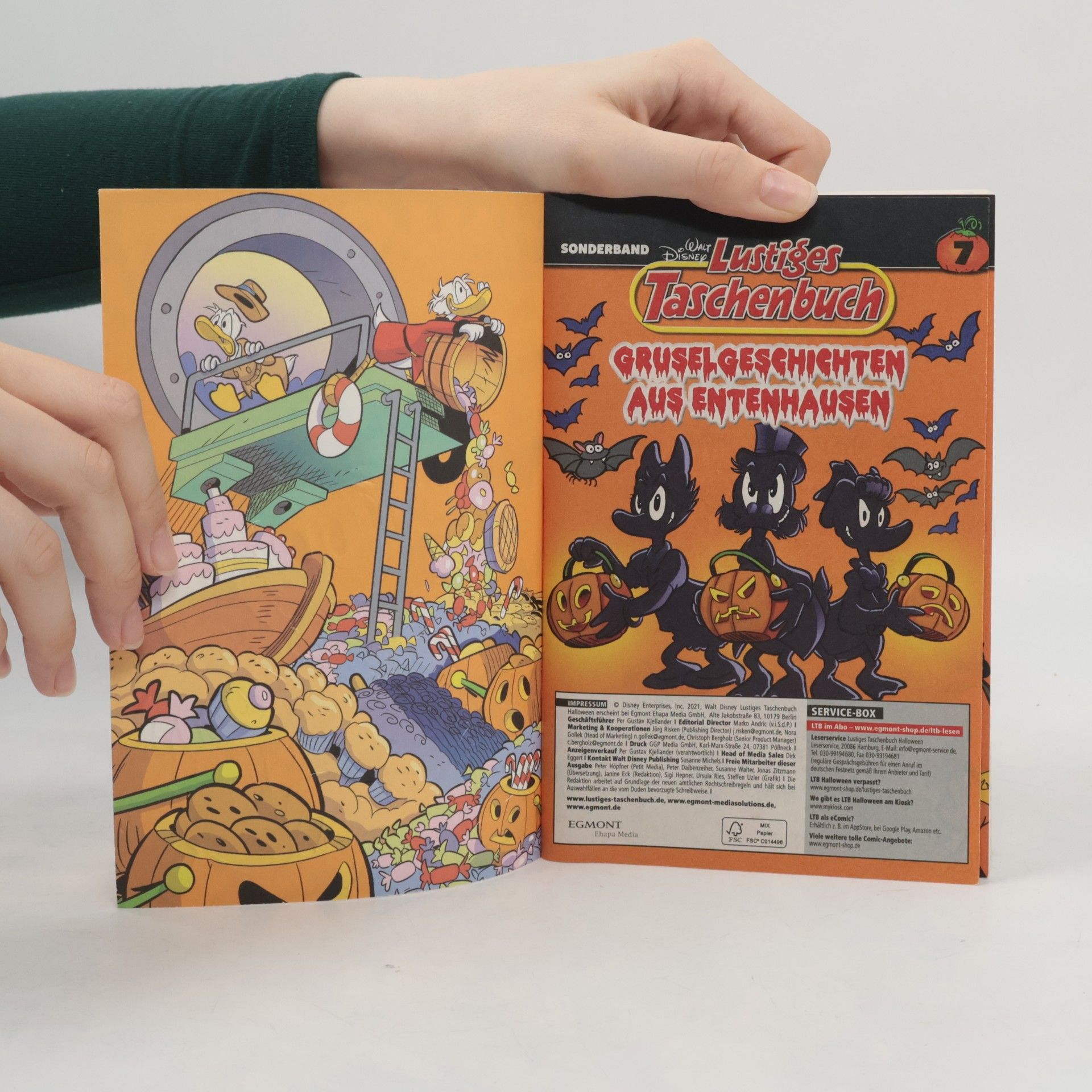 Walt Disney Lustiges Taschenbuch Halloween 7