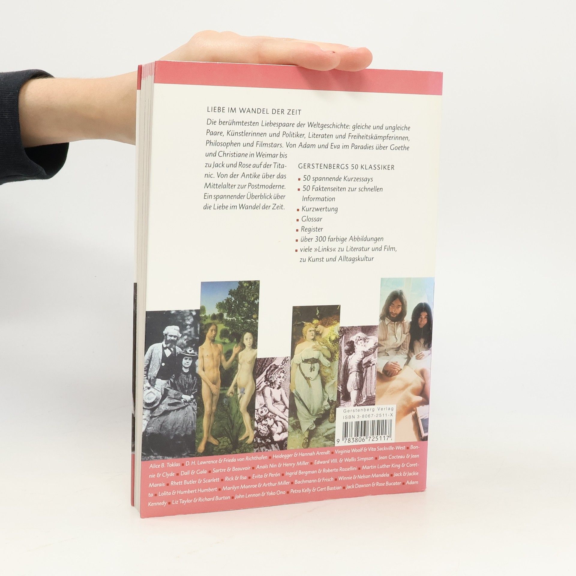 Barbara Sichtermann 50 Klassiker Paare. Die berühmtesten Liebespaare.