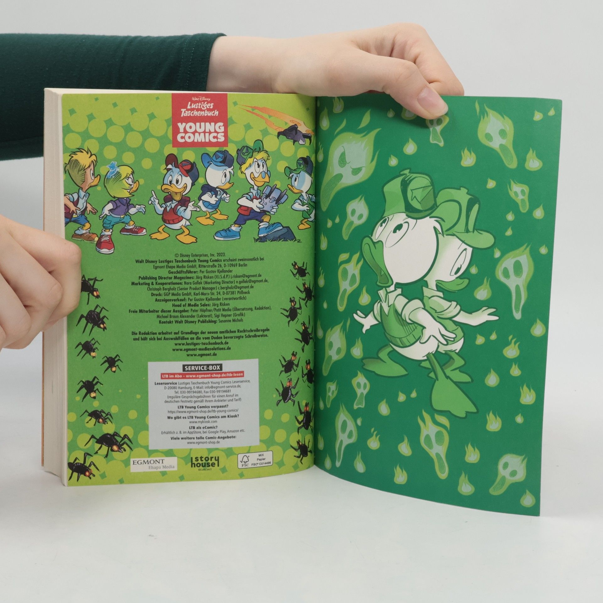 Walt Disney Lustiges Taschenbuch. Spookyzone 9
