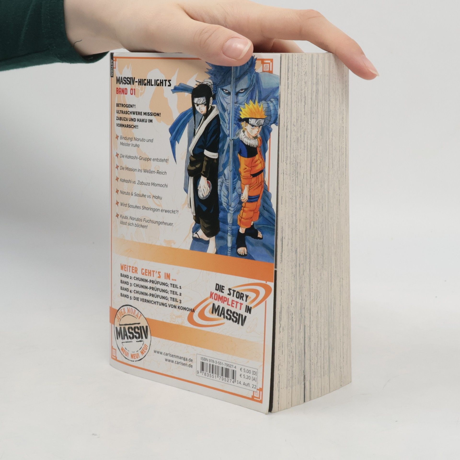 Masashi Kishimoto Naruto Massiv 01