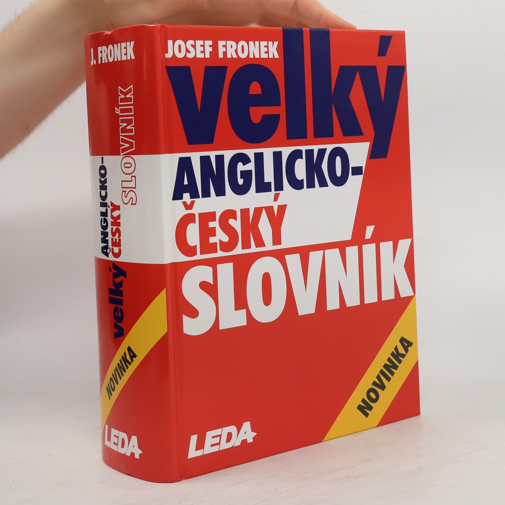 Josef Fronek Velký anglicko-český slovník