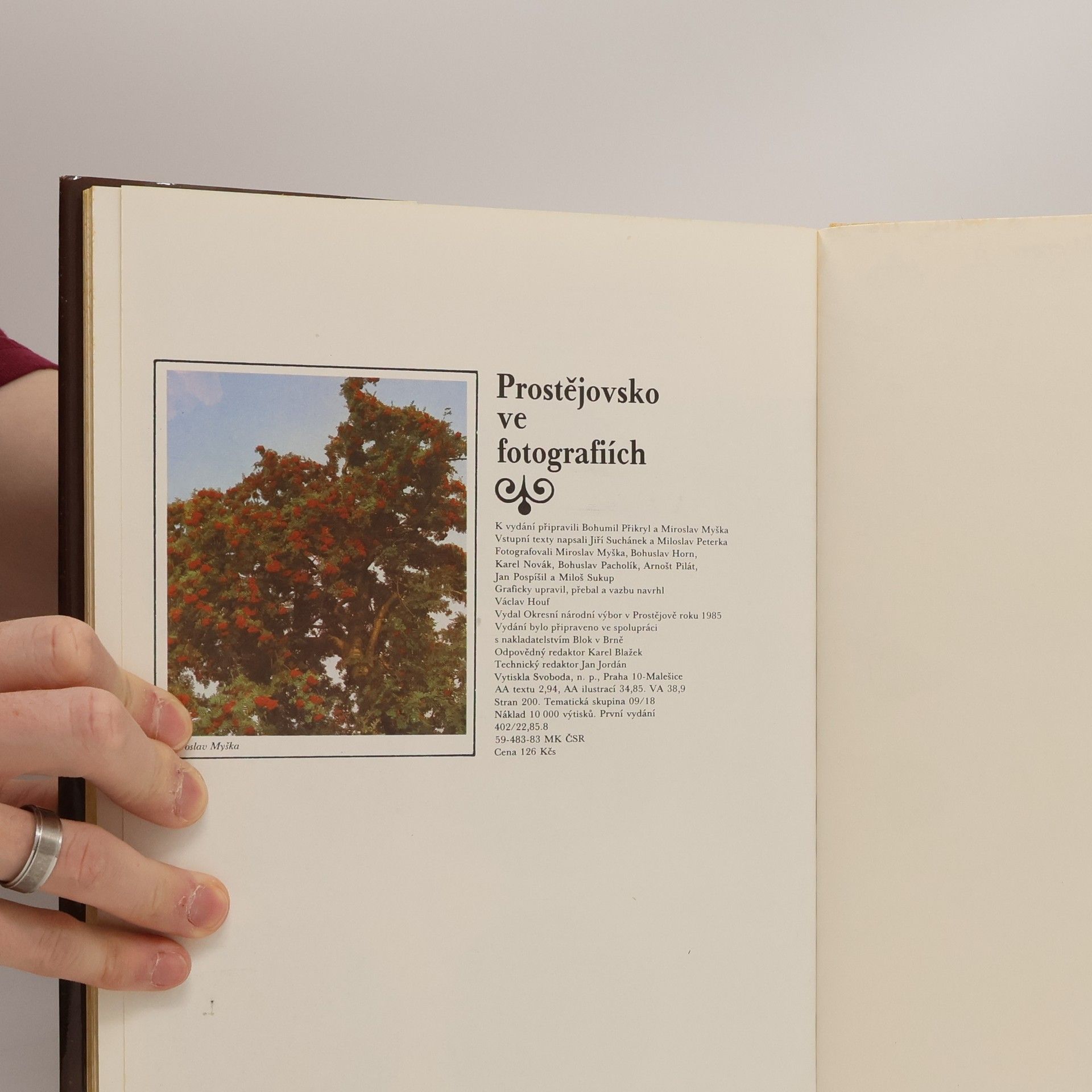 Miroslav Myška Prostějovsko ve fotografiích