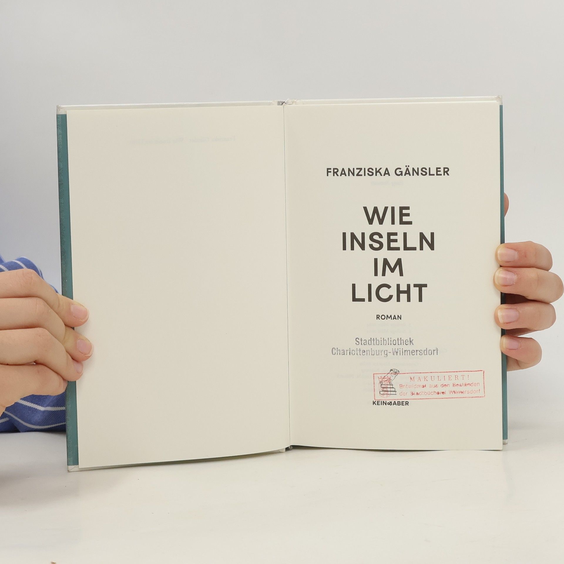 Franziska Gänsler Wie Inseln im Licht