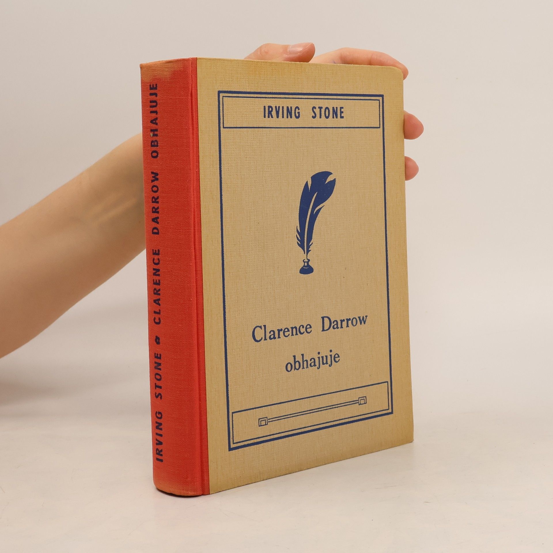 Irving Stone Clarence Darrow obhajuje
