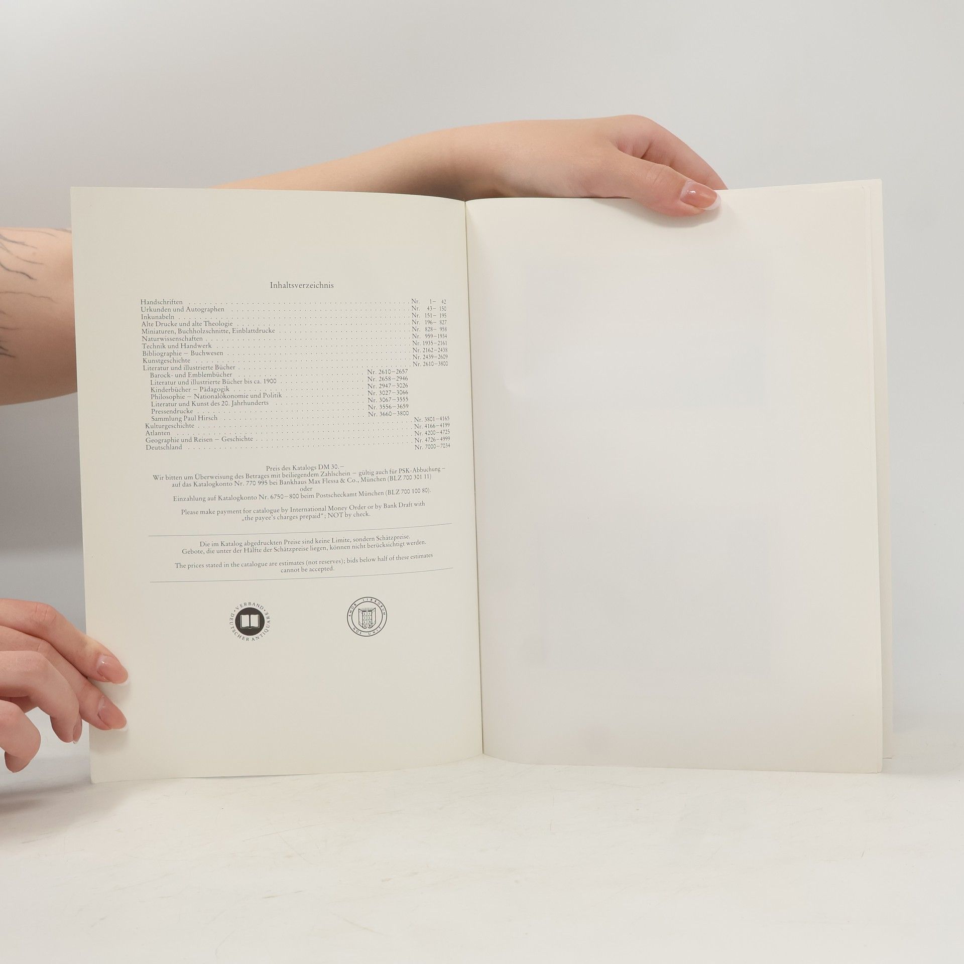 Autores varios Handschriften. Autographen. Seltene Bücher