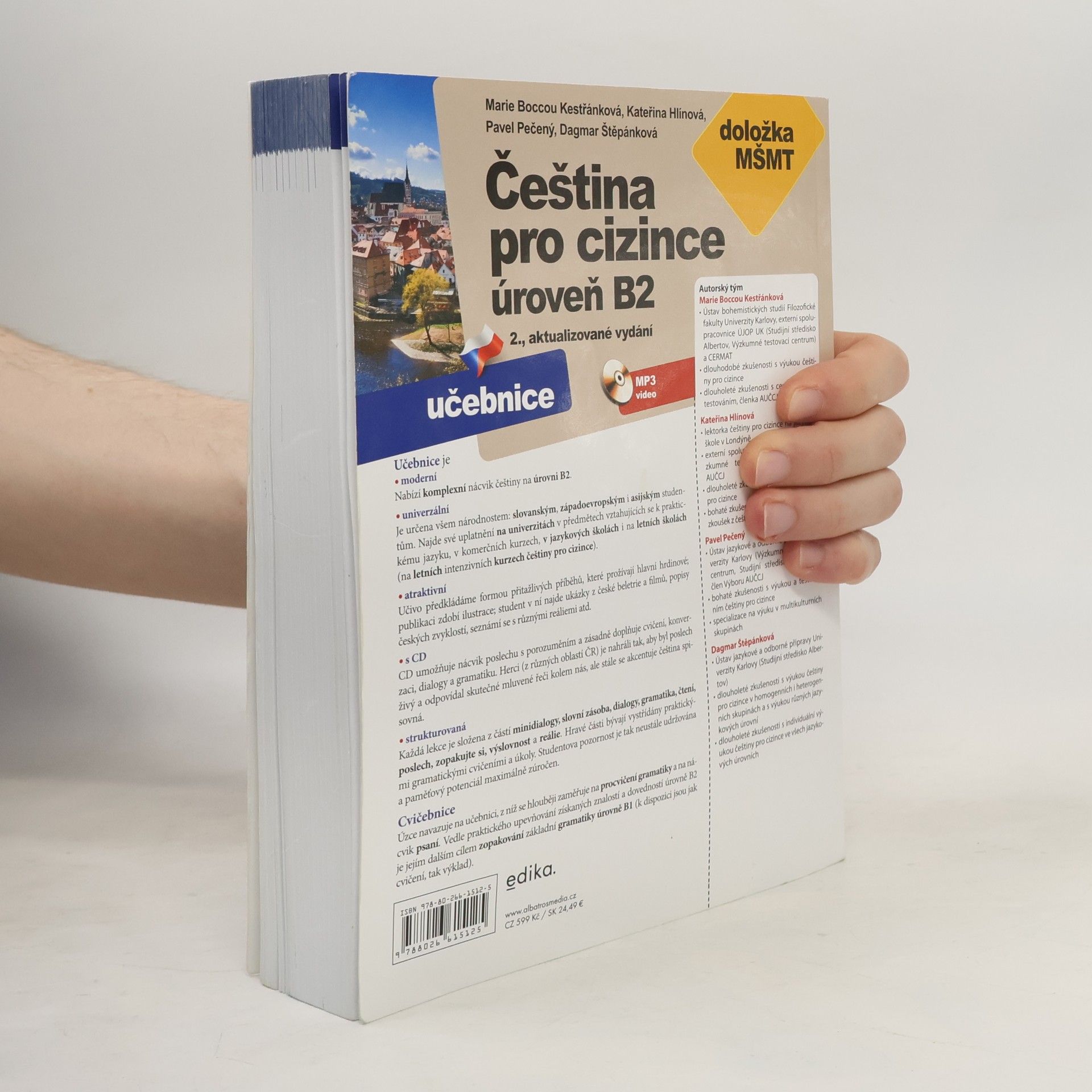 Marie Boccou Kestřánková Čeština pro cizince. Úroveň B2