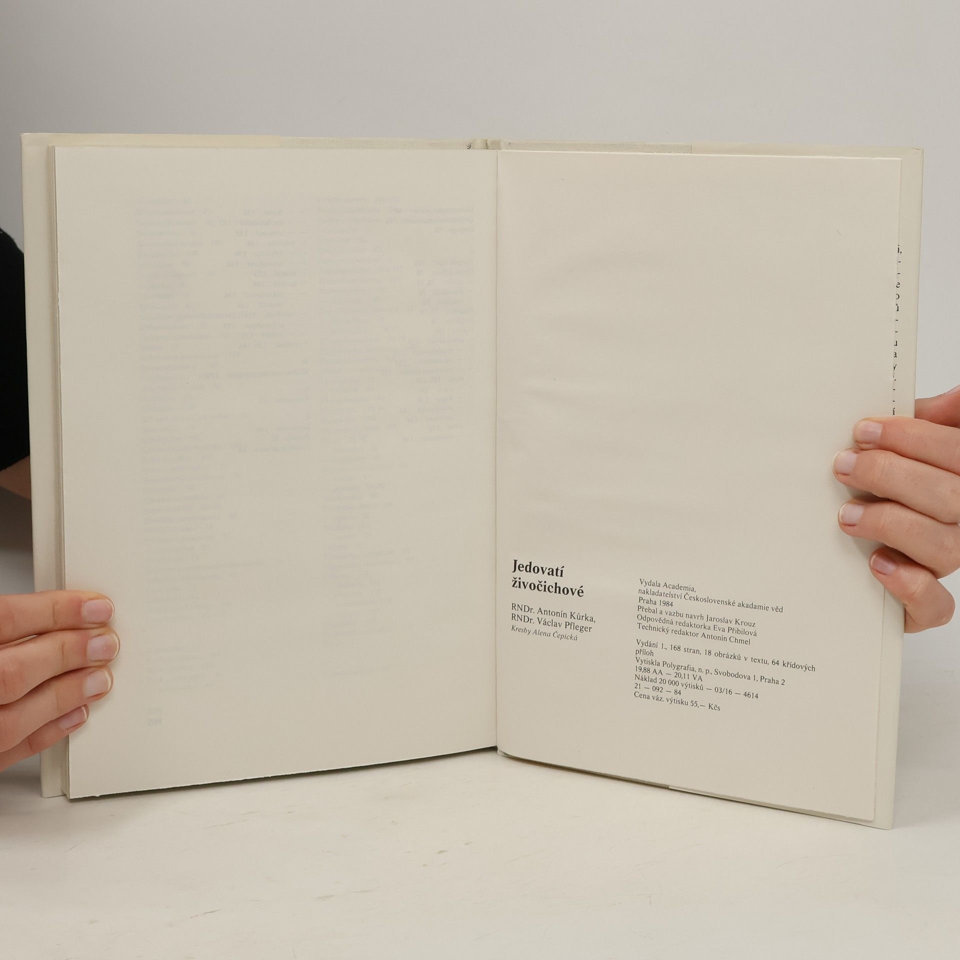 Antonín Kůrka Jedovatí živočichové