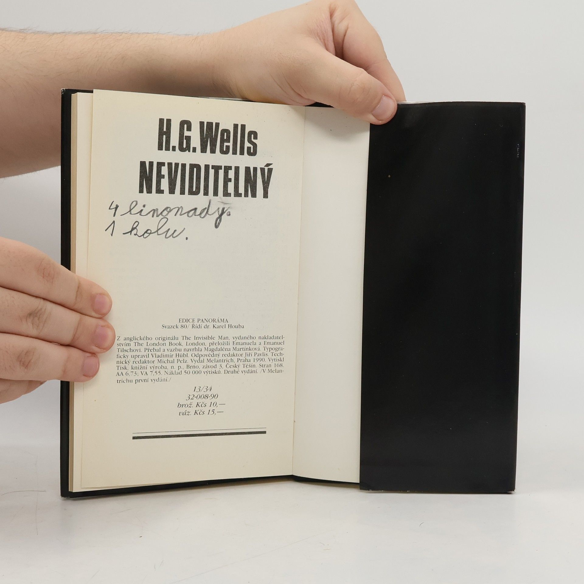 Herbert George Wells Neviditelný