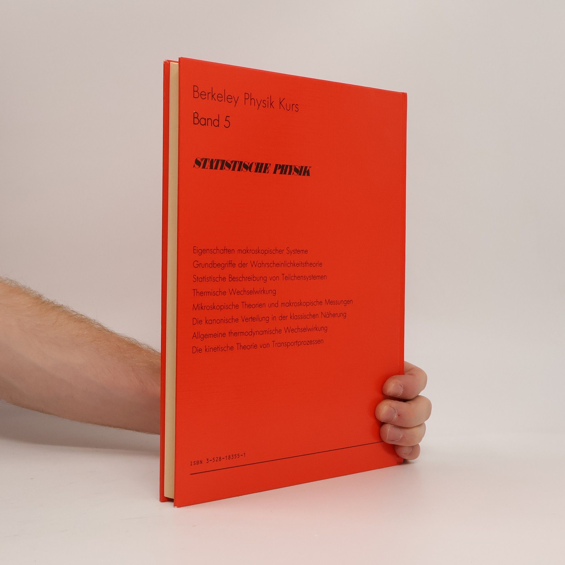 Frederick Reif Statistische Physik
