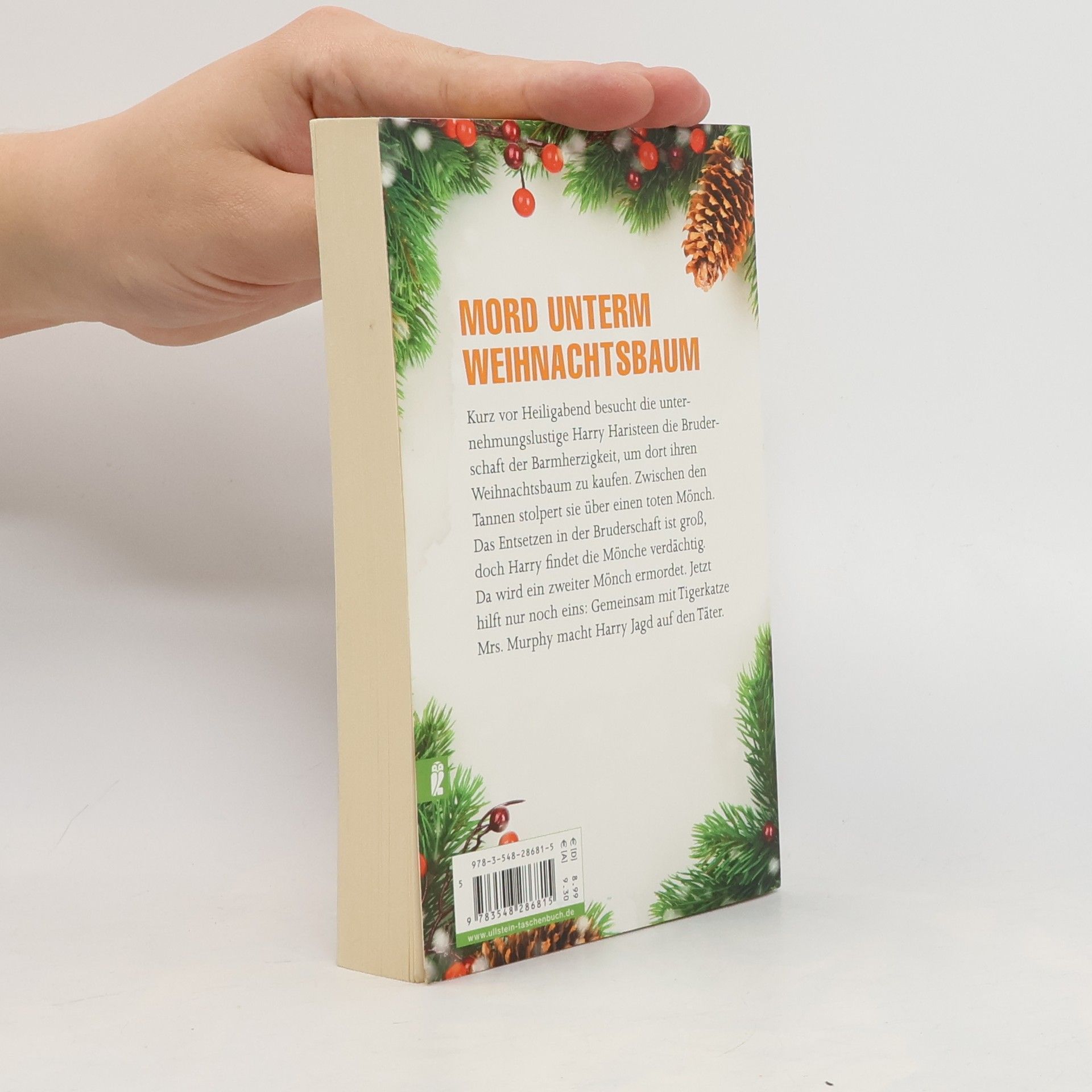 Rita Mae Brown Die Weihnachtskatze : ein Fall für Mrs. Murphy