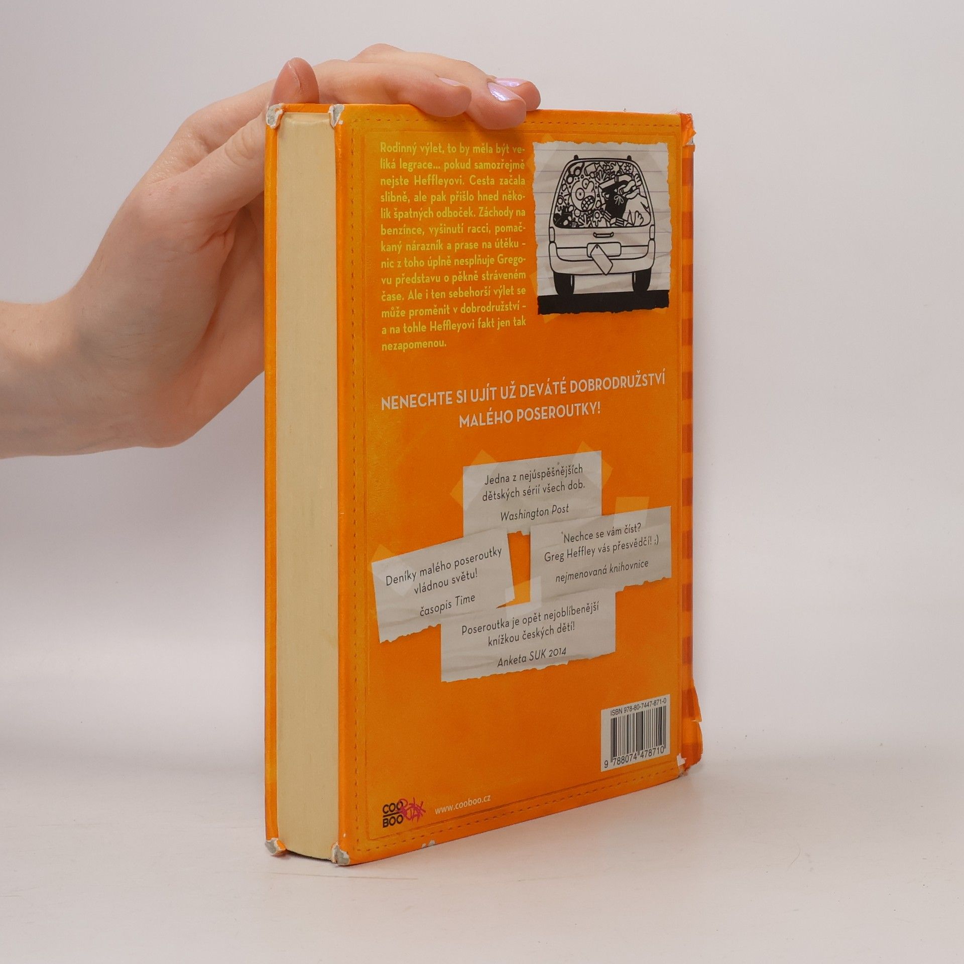 Jeff Kinney Deník malého poseroutky 9. Výlet za všechny peníze