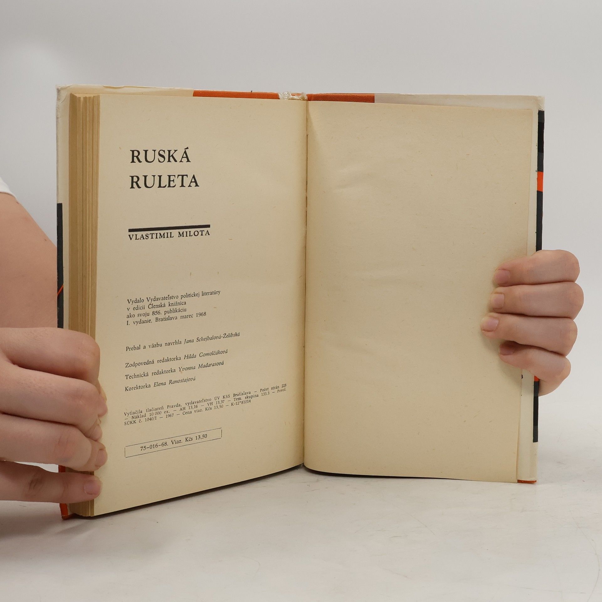 Milota Vlastimil Ruská ruleta